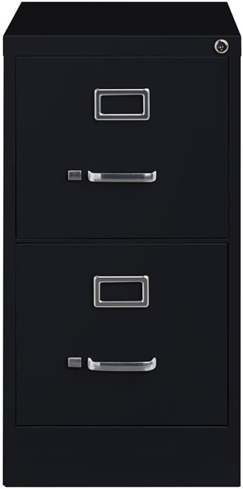 28.38 Inch Vertical Filing Cabinet Lockable Metal For Home Office Use Pre Assembled Letter Size Compatible