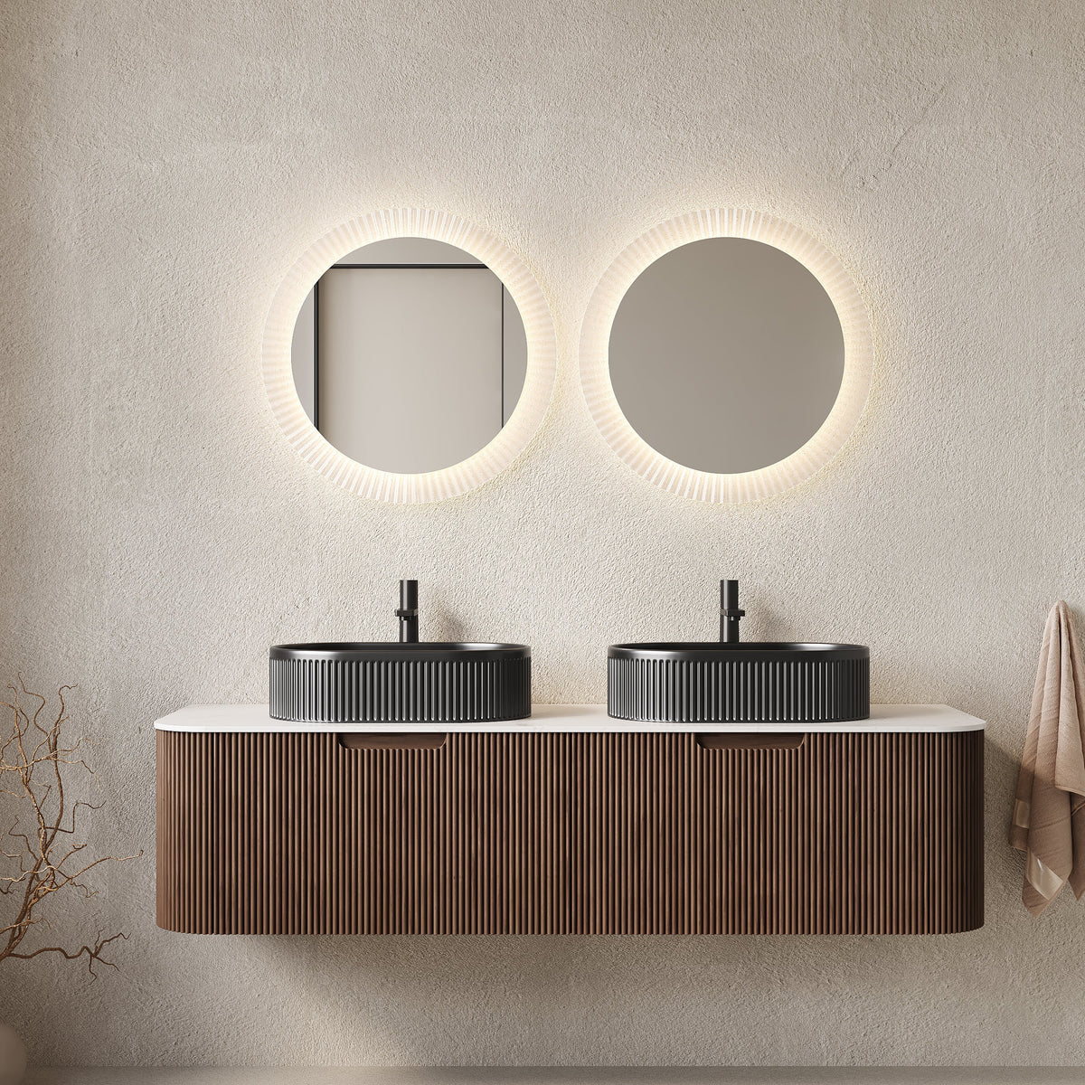 DINA 60" Bathroom Vanity with Sinks