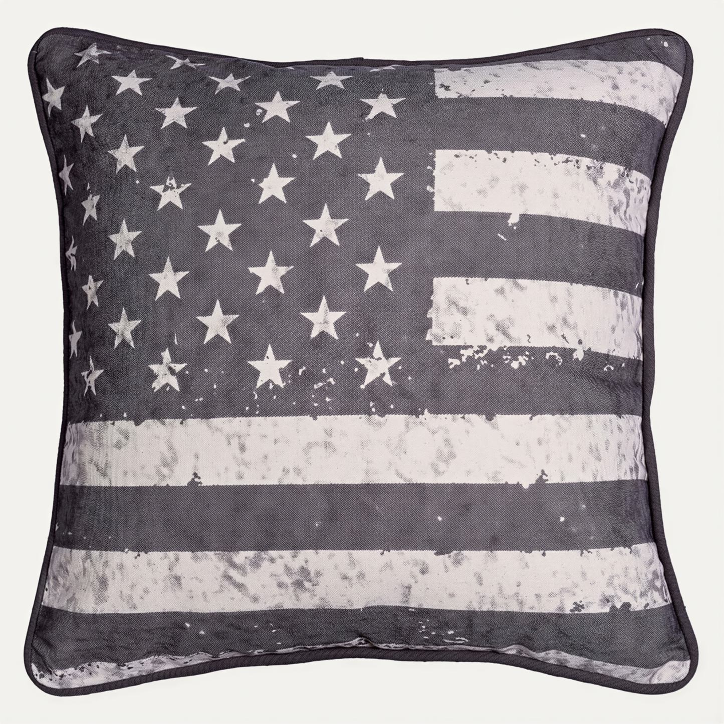 Patriotic Throw Pillow | USA Pillow Cover 18x18 with Zipper Closure Cushion