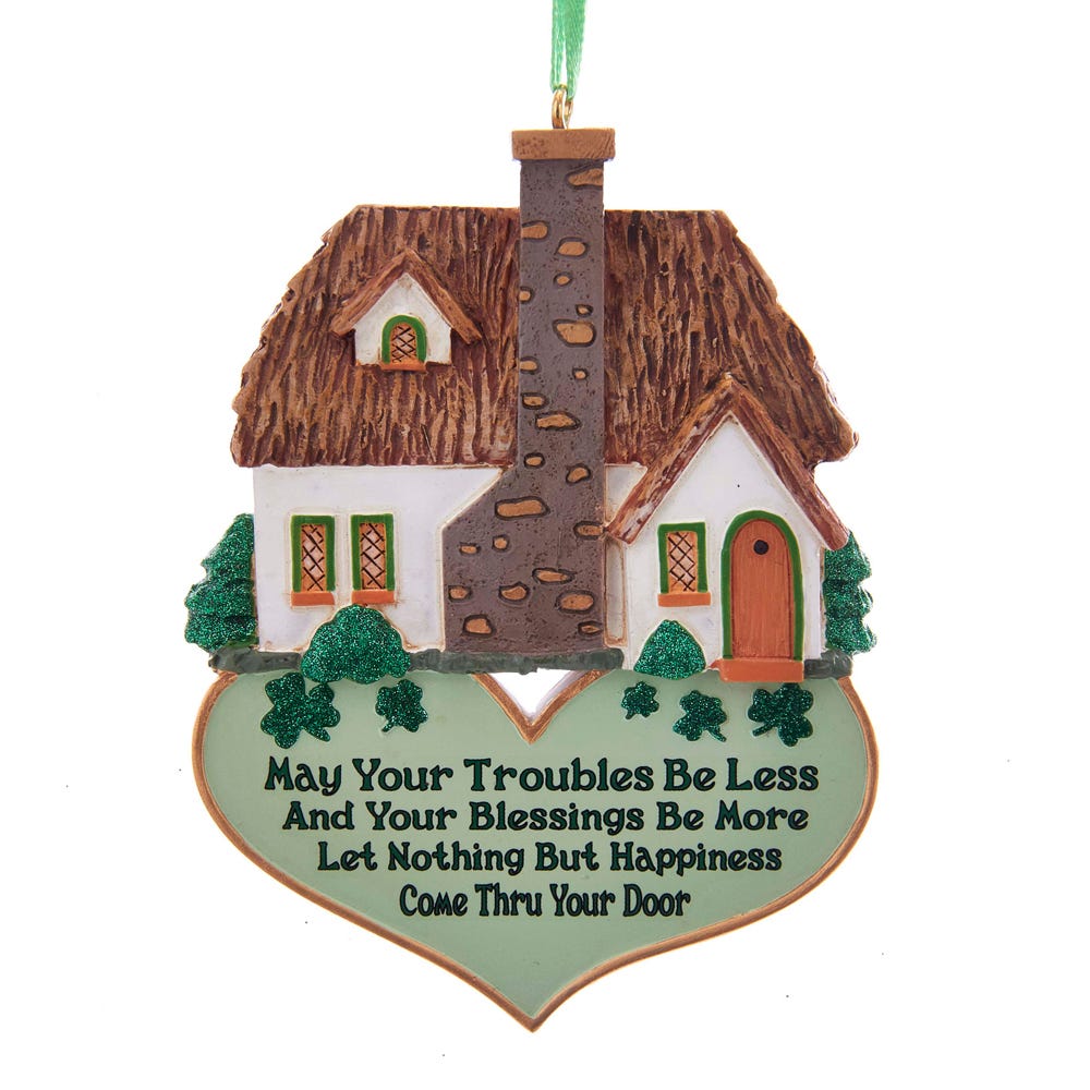 Irish Home Blessing Ornament