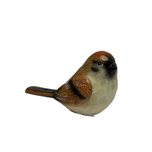 Autumn Harvest Goldfinch Figurine - Sunny