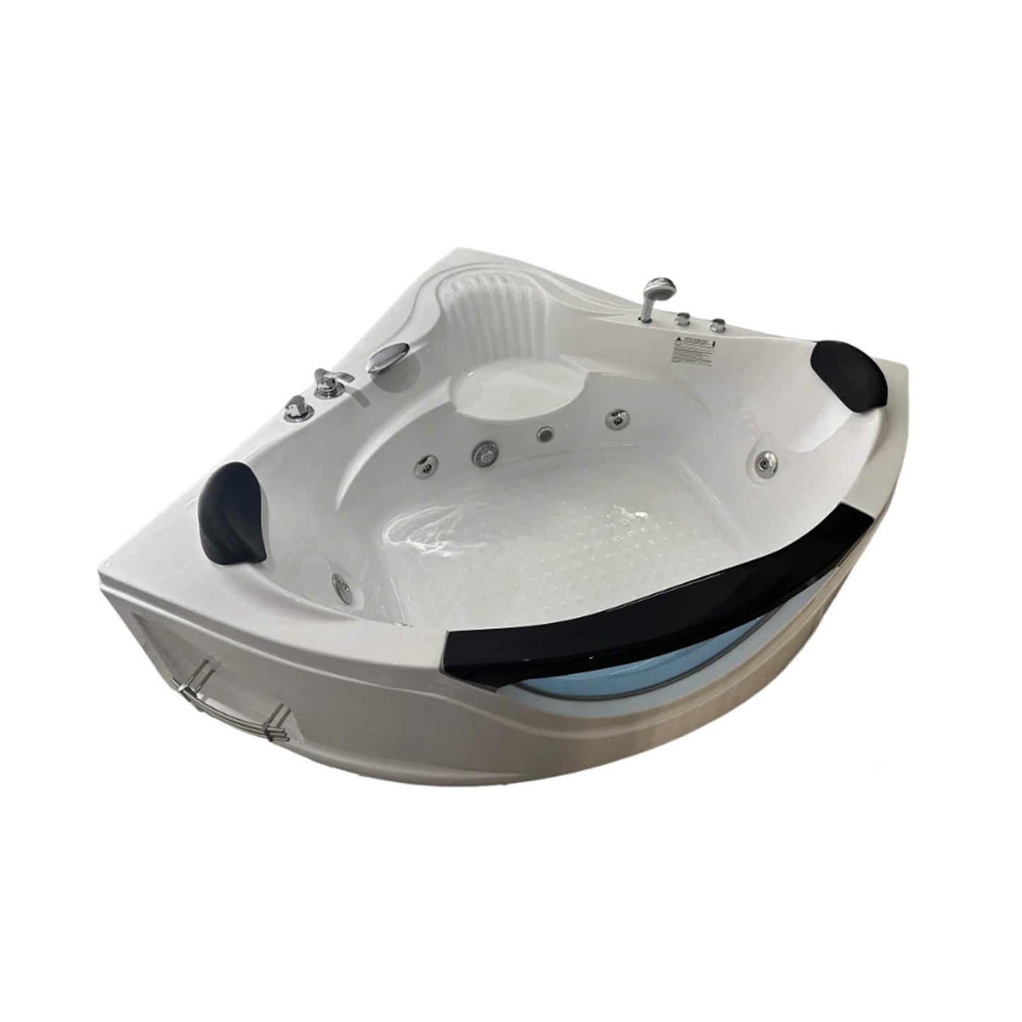 Alora 59-Inch Luxury Corner Whirlpool Jetted Bathtub (SAK23819)