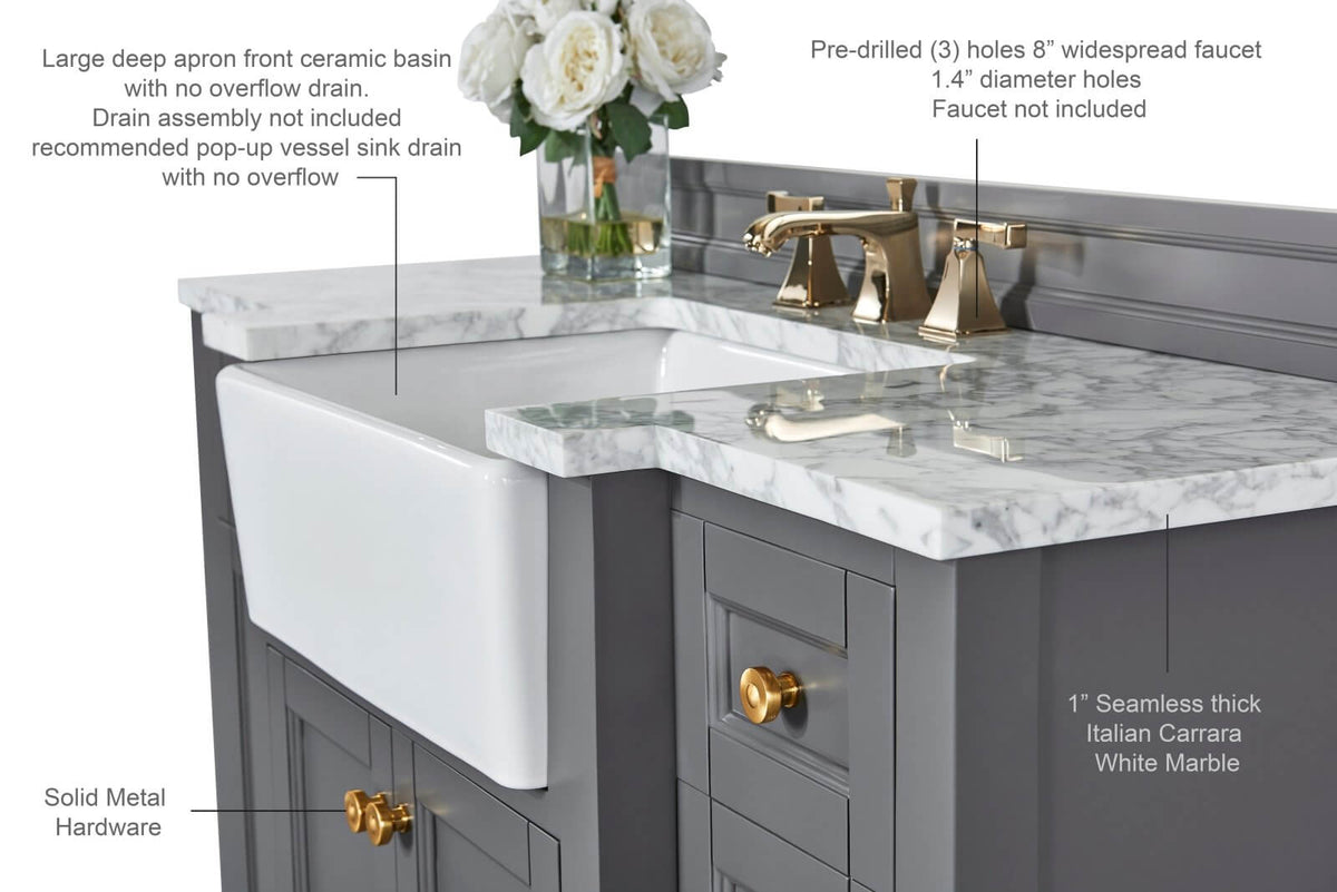 Adeline 48" Bath Vanity Set