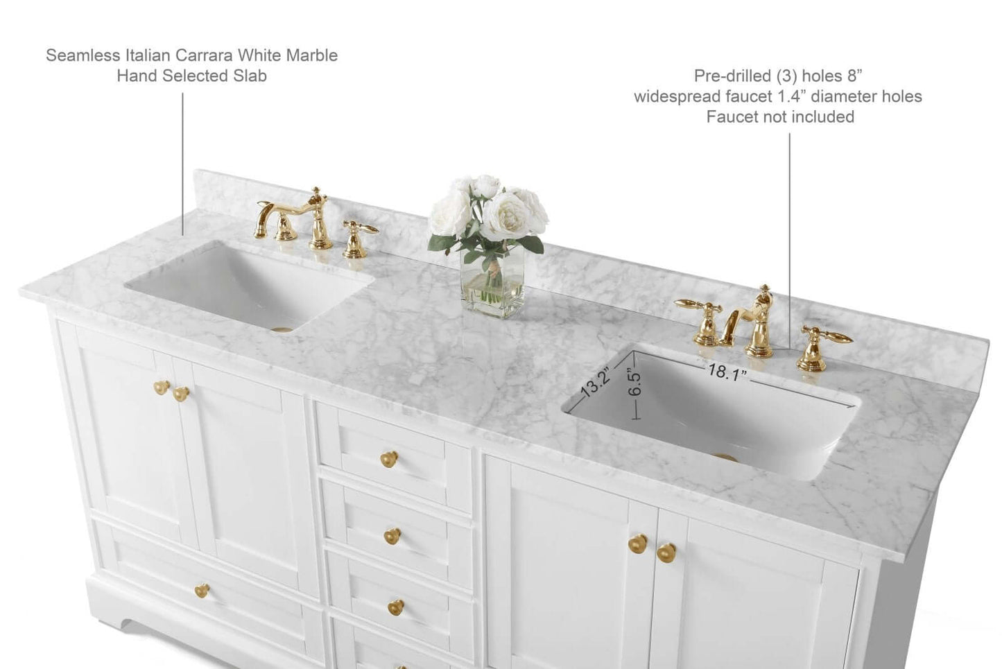 Audrey Bathroom Vanity Collection