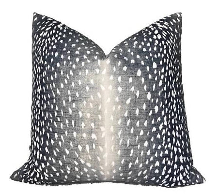 Antelope Pillow Cover in Blue, 04242