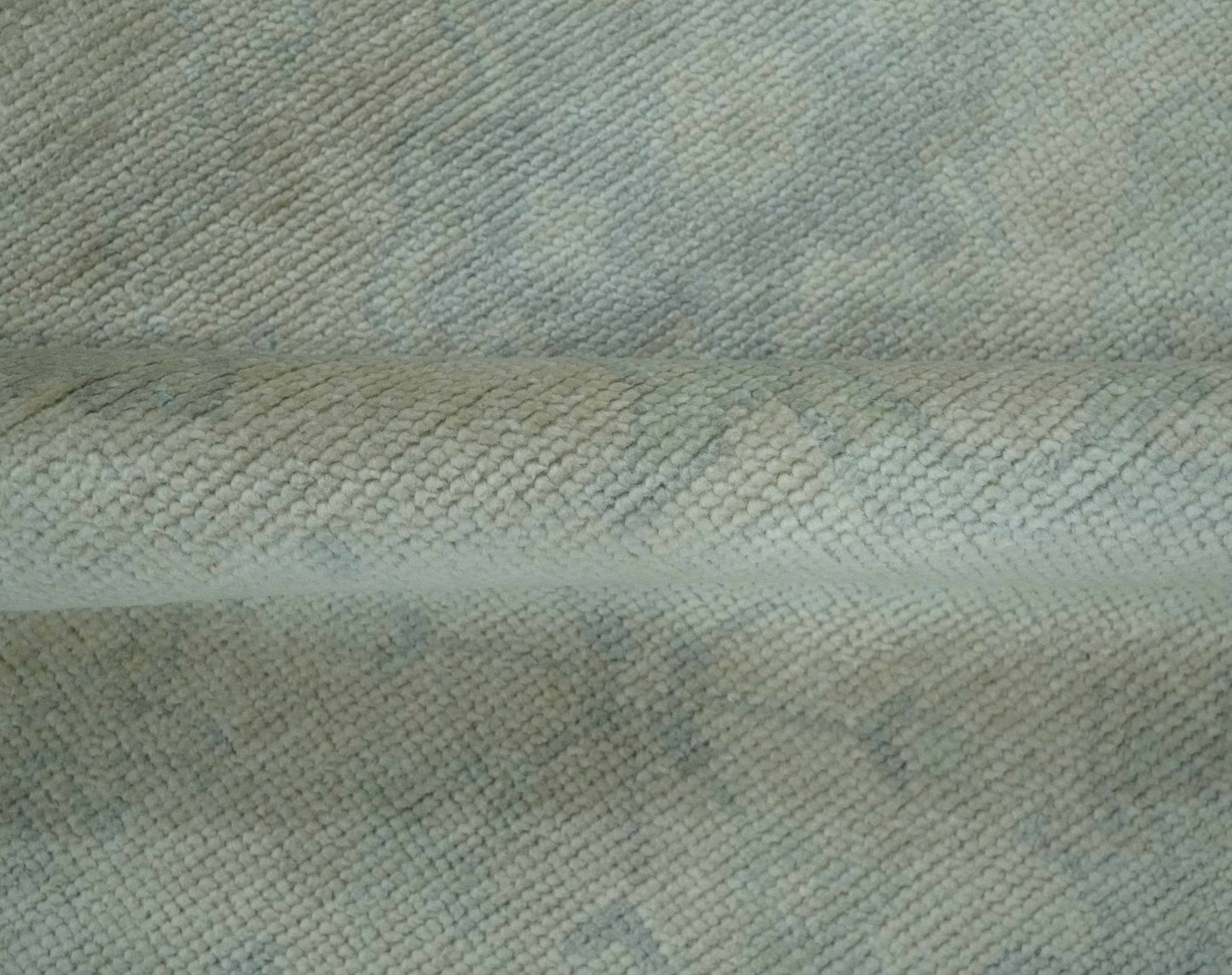 Antique look Beige and Gray Hand Knotted Oriental Oushak 8x10 wool Area Rug