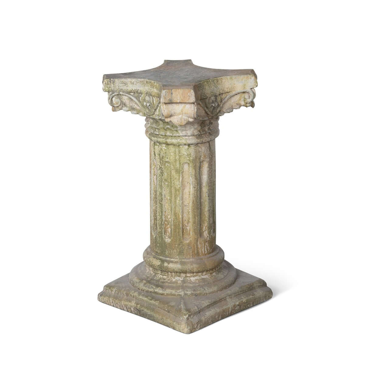 Antique European Garden Column Pedestal