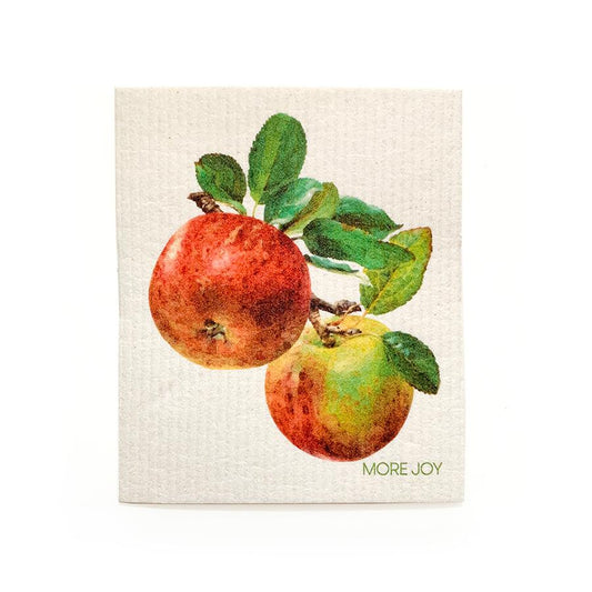 Apples Swedish Dishcloth |  Red & green (fall)