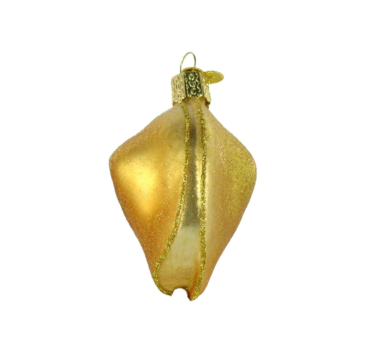 Fortune Cookie Glass Ornament