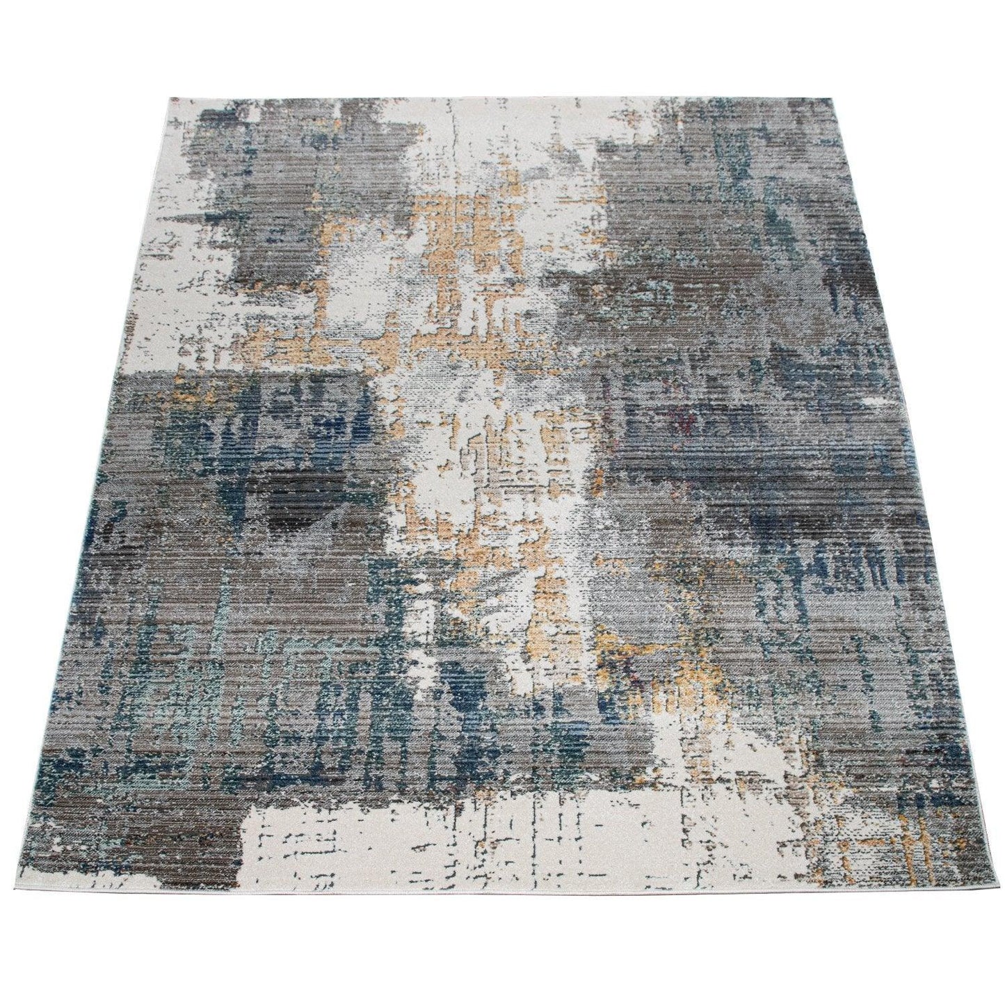 Area Rug For Living Rooms Abstract Design 3D Effect, Colorful