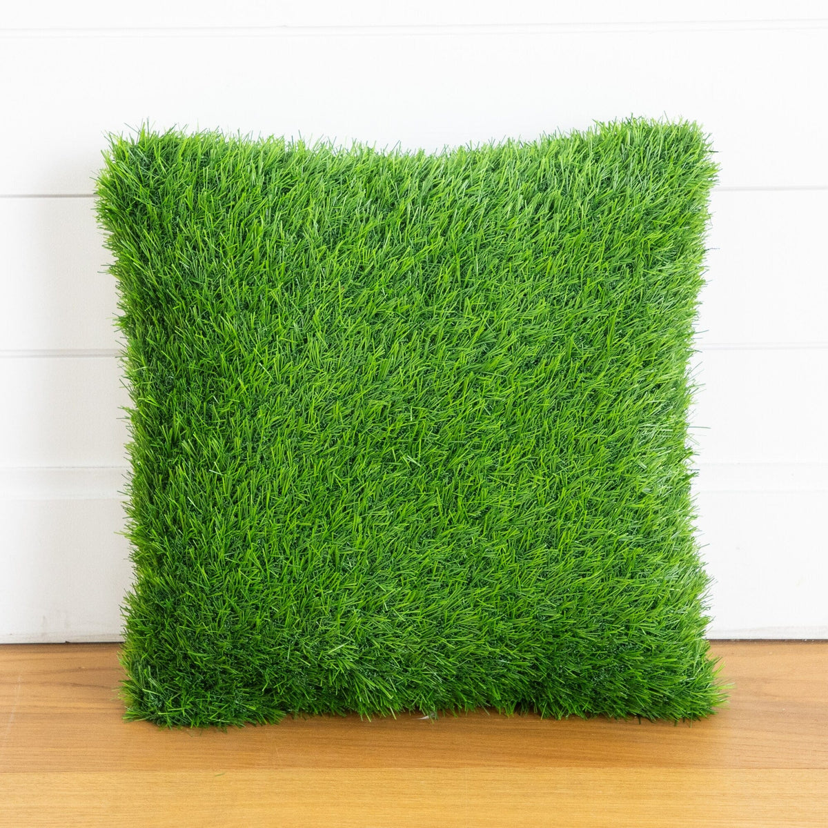 16" UV Resistant Artificial Grass Pillow Cushion (Indoor/Outdoor)