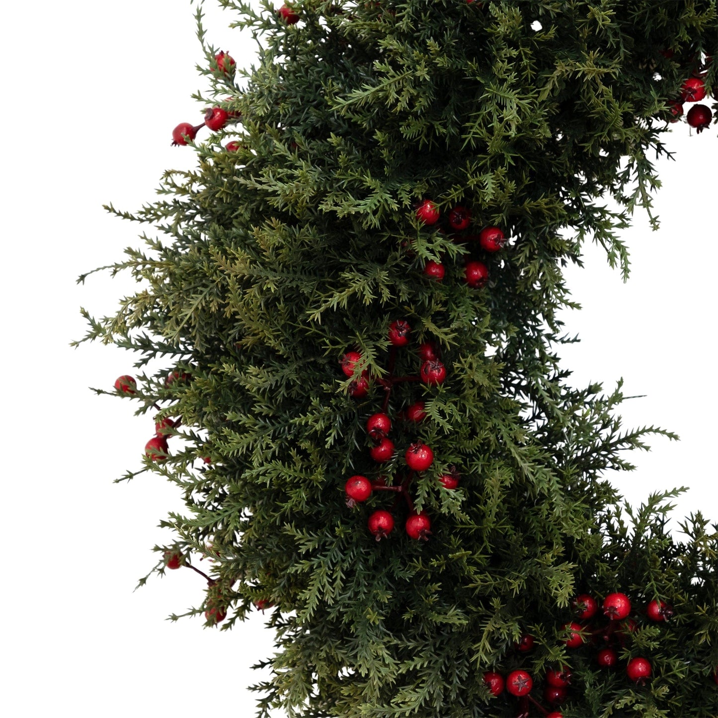 20” Artificial Cedar Berry Wreath