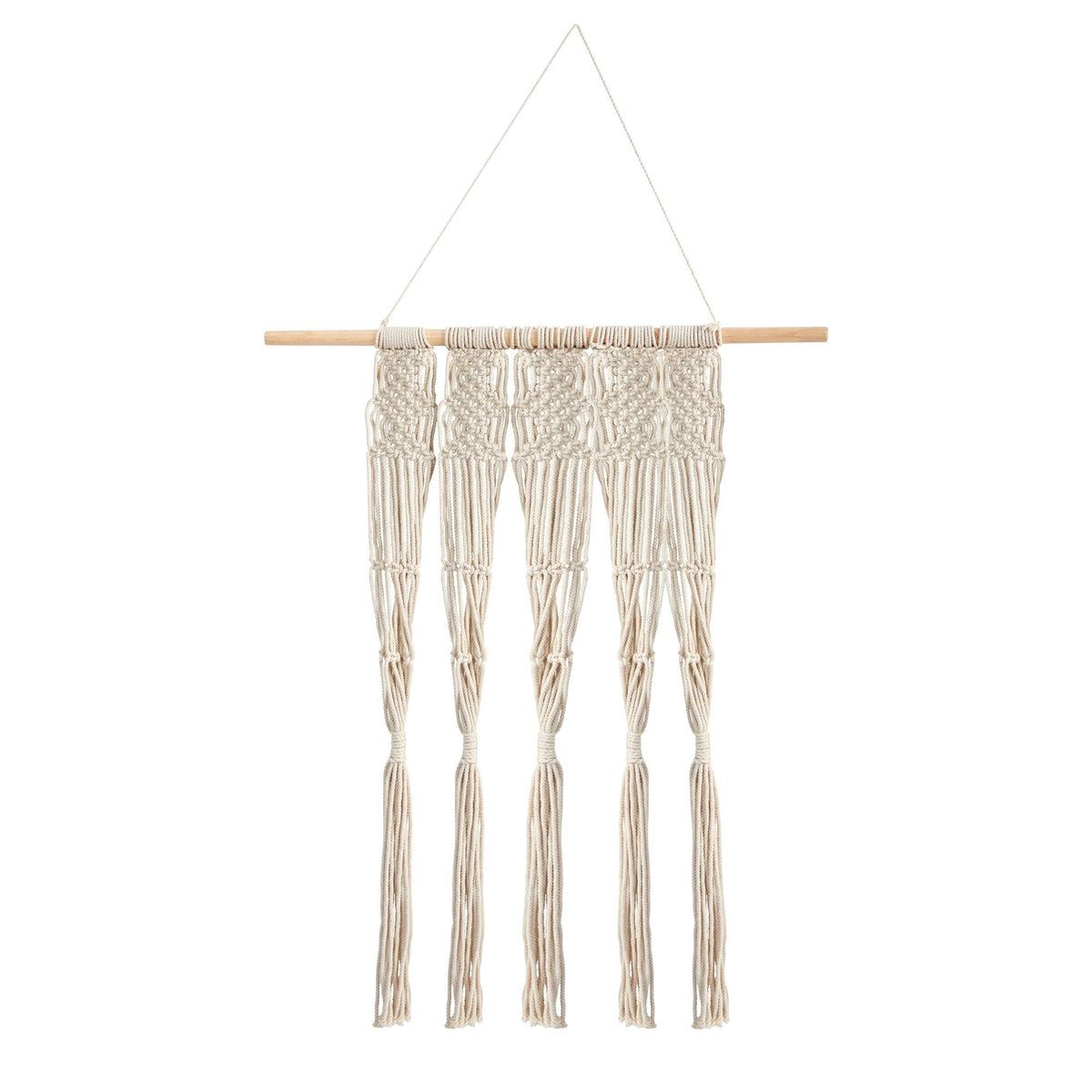2.5’ x 2’ Hand Woven Macrame Wall Hanging Decor