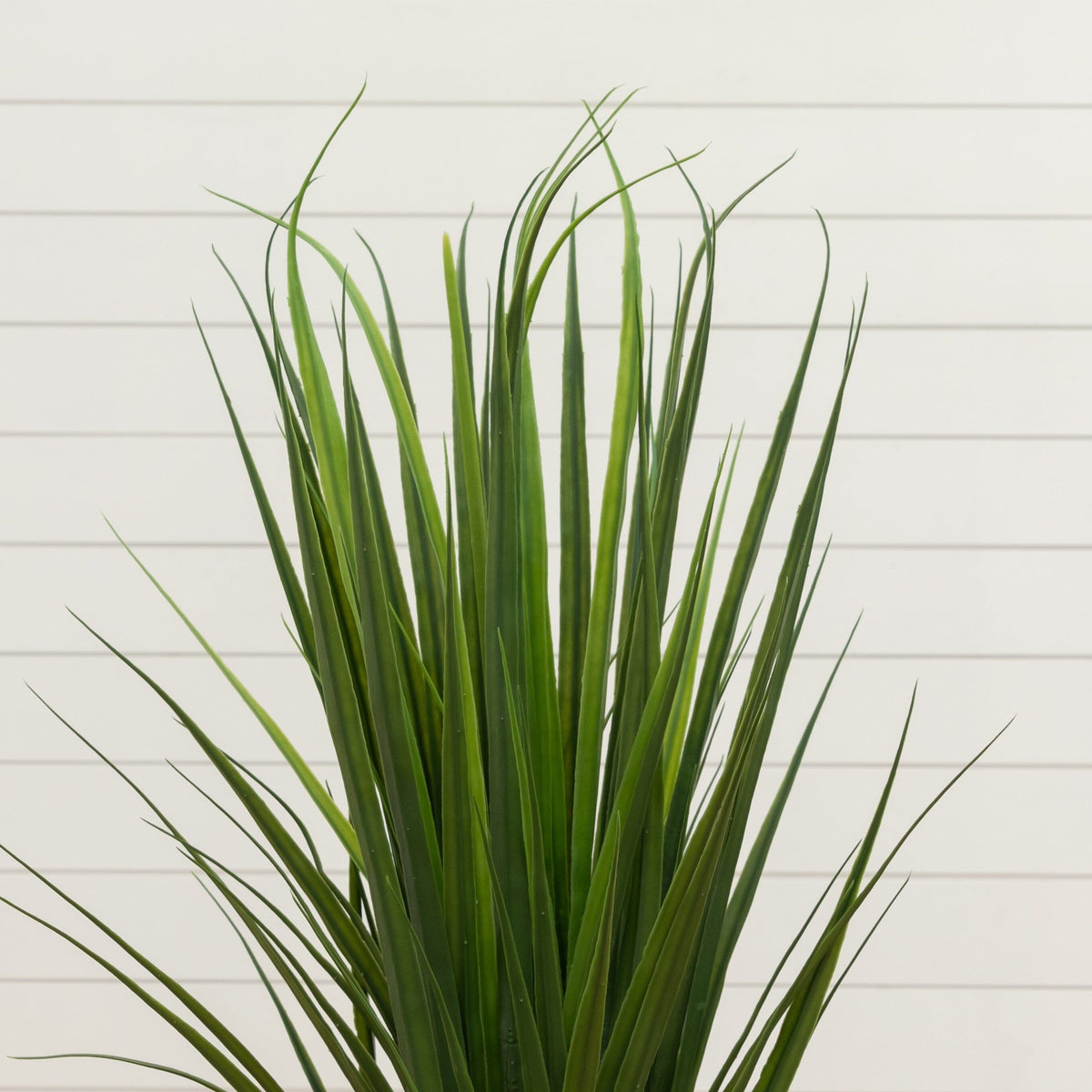 3’ UV Resistant Artificial Grass Plant in White Tower Planter (Indoor/Outdoor)