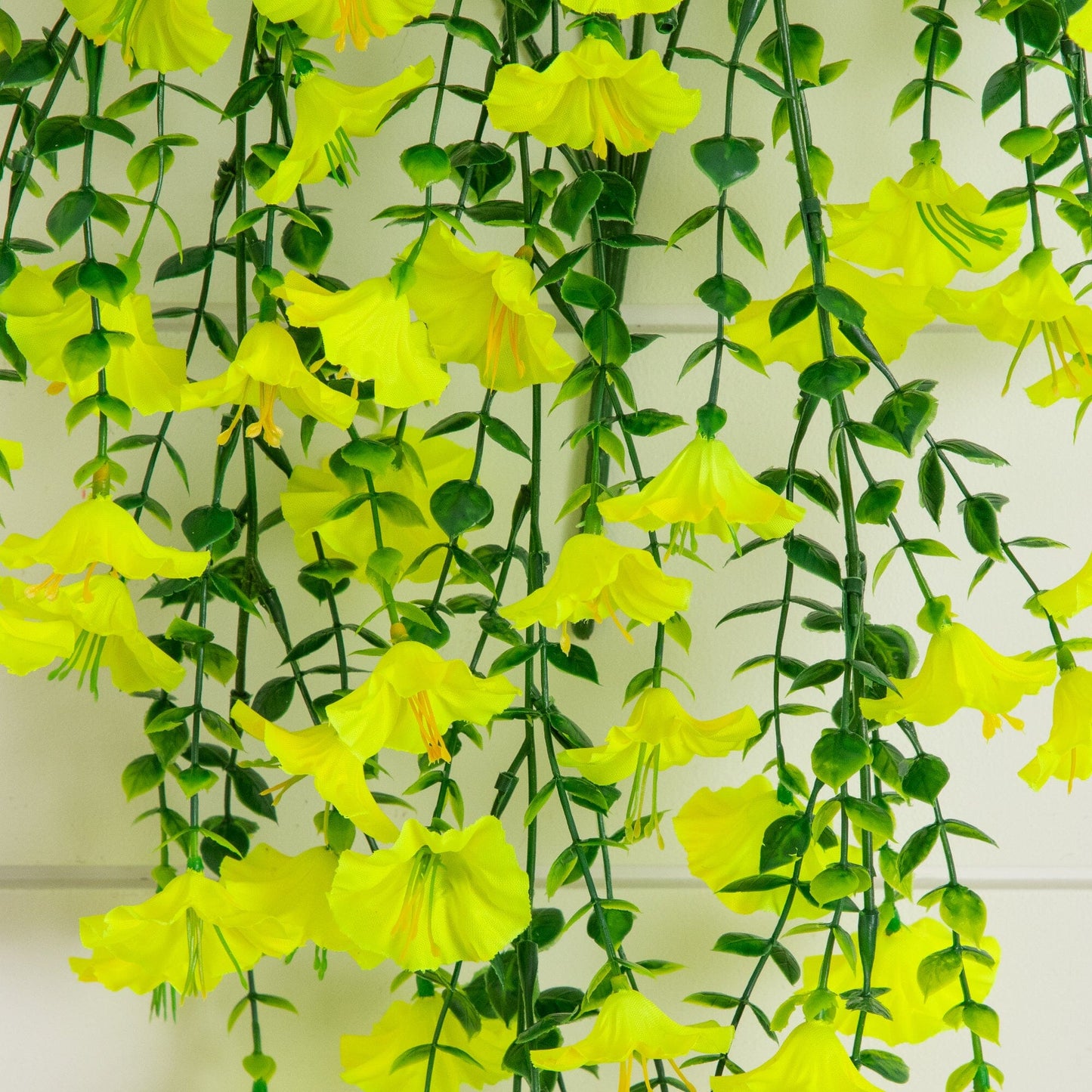 30" UV Resistant Artificial Morning Glory Hanging Plant (Indoor/Outdoor) - Set of 6