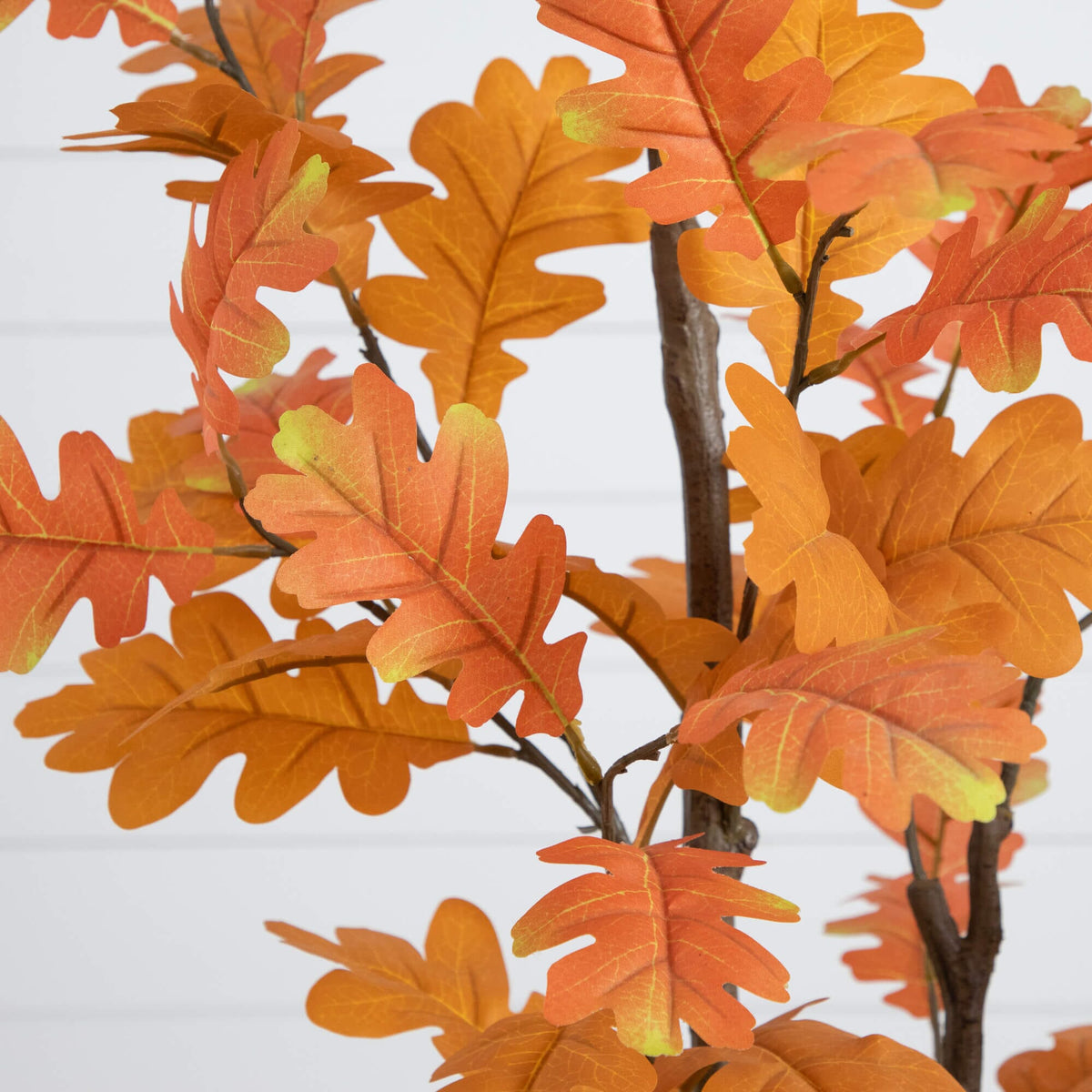 4' Artificial Autumn Oak Tree