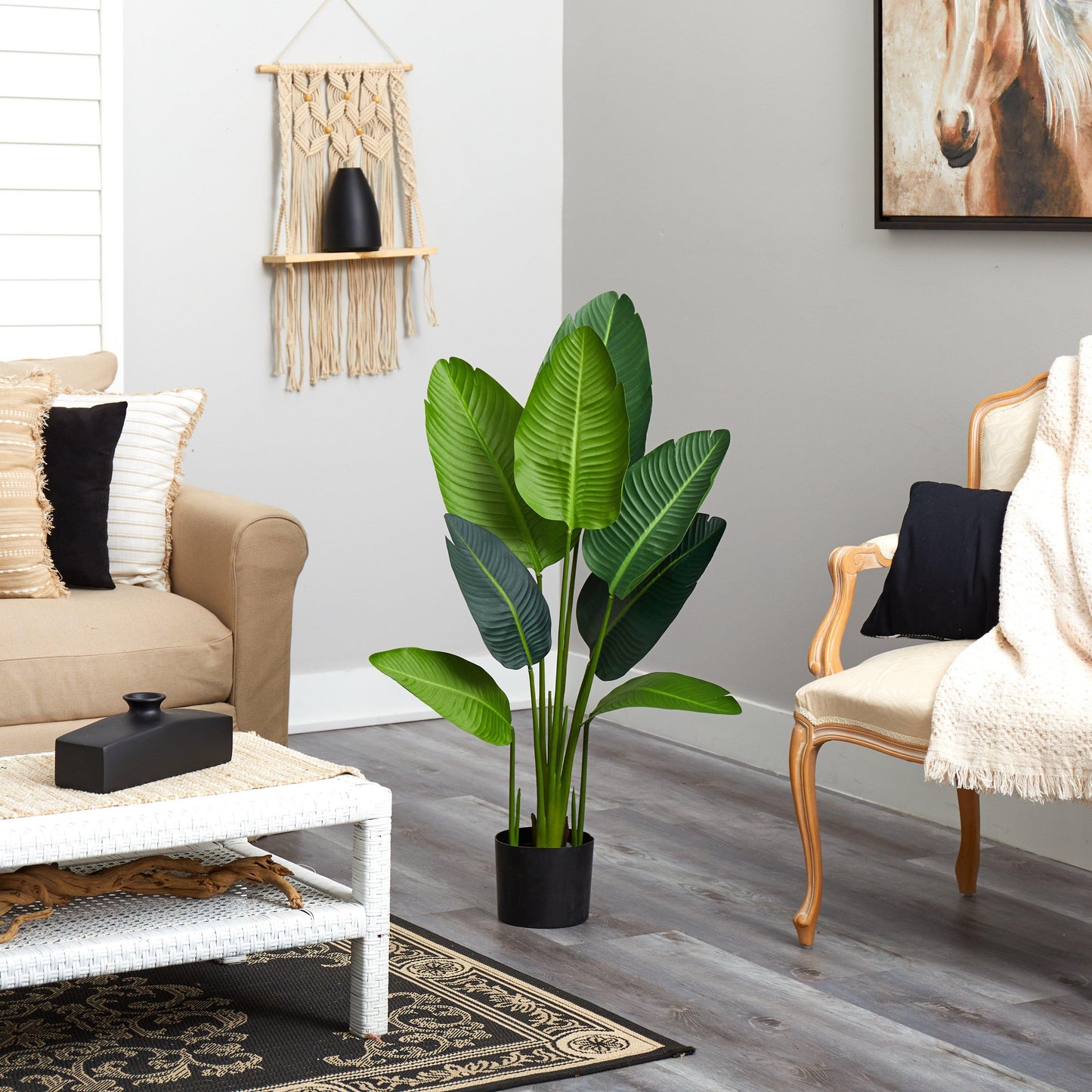 4’ Traveler's Palm Artificial Tree