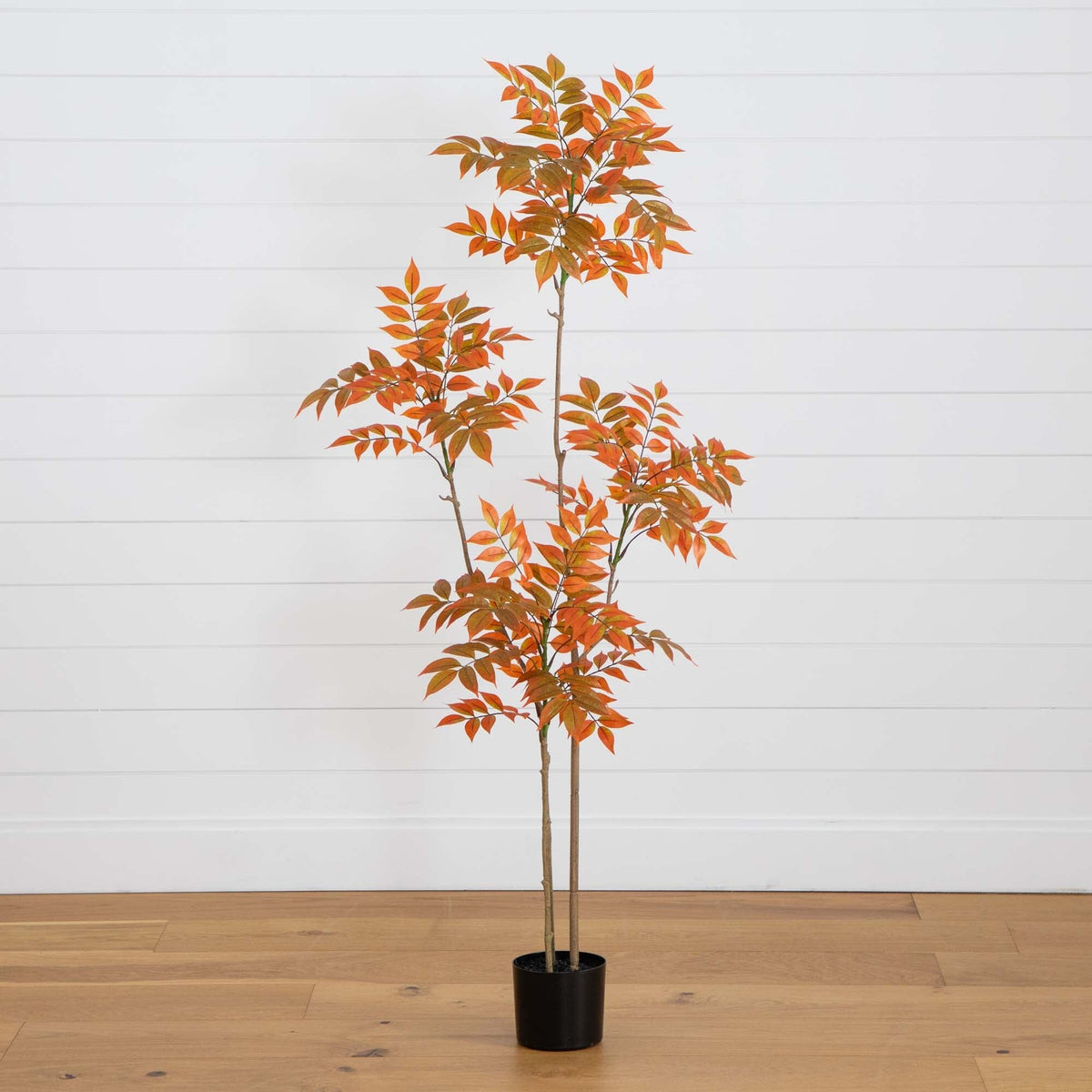 5ft. Autumn Minimalistic Sumac Artificial Fall Tree
