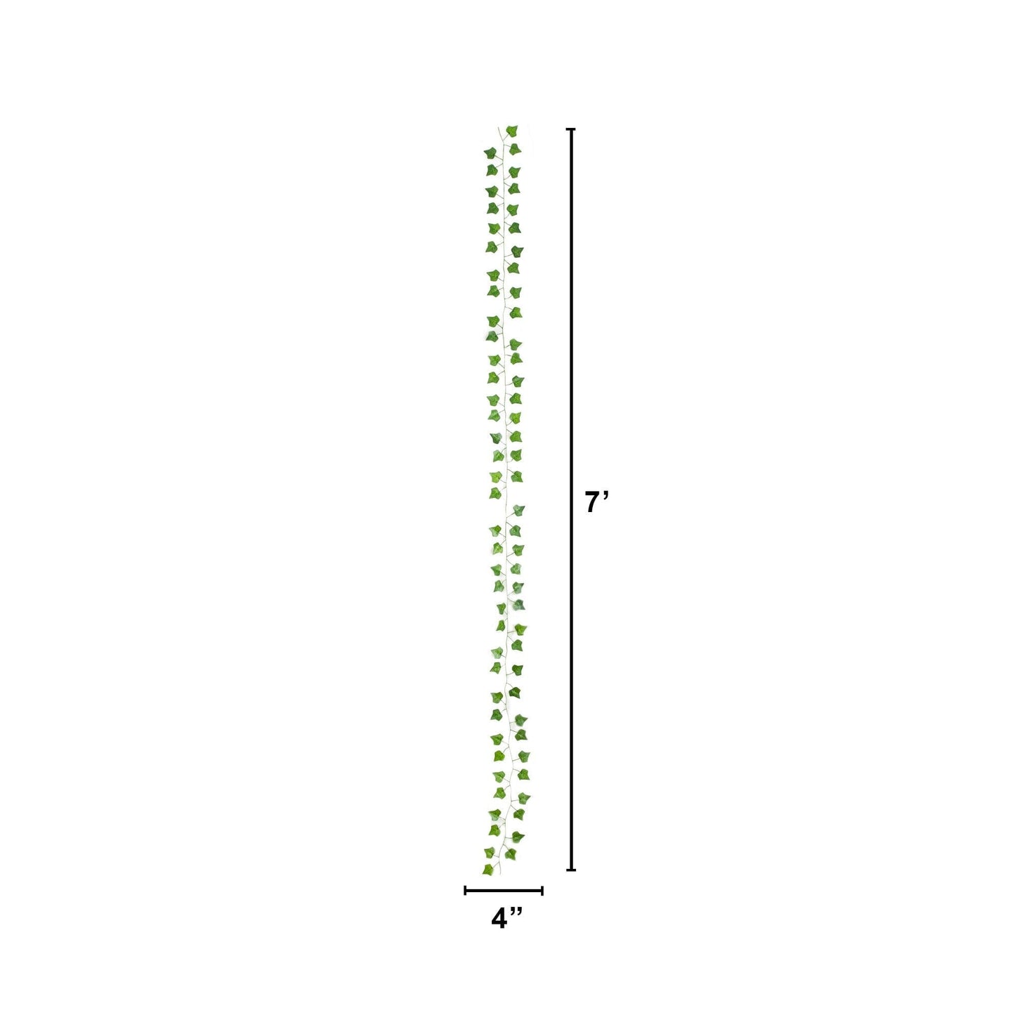 7’ Artificial Ivy Vine Garland - Set of 24