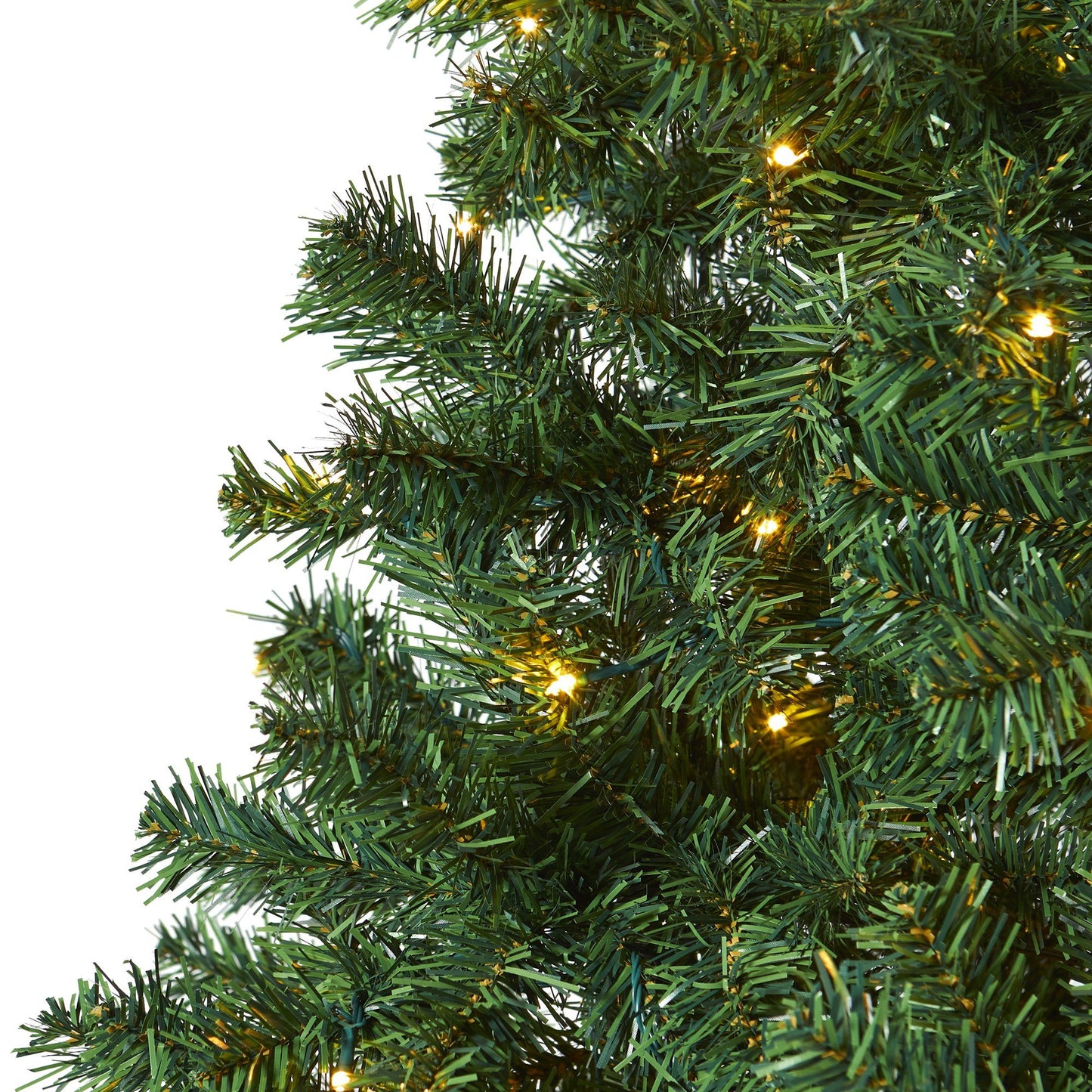 7' Northern Tip Pine Artificial Christmas Tree with 350 Clear LED Lights