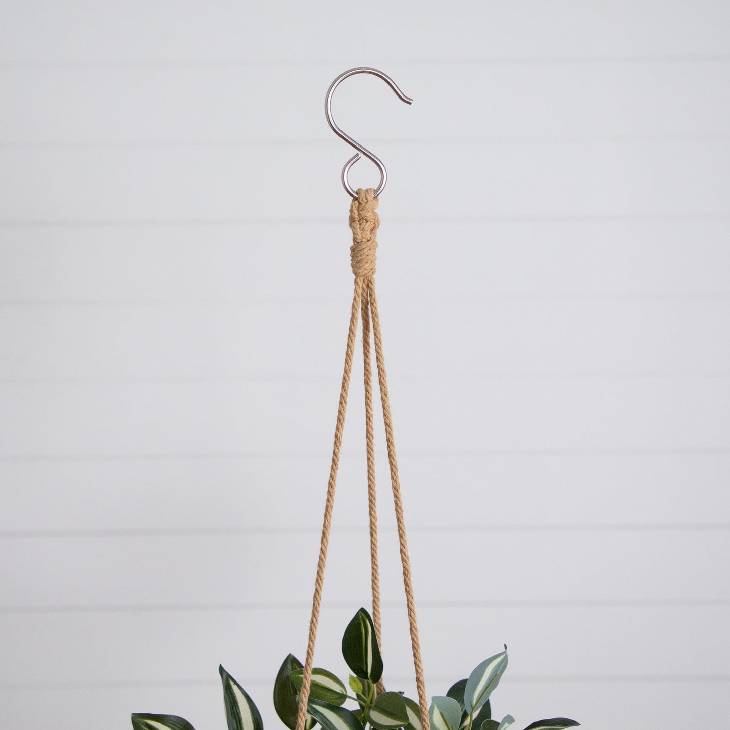 Artificial Wandering Jew & String of Hearts Hanging Plant - Set of 2