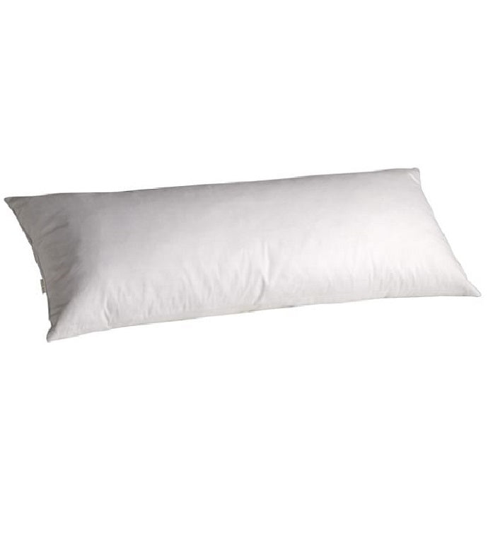 Artisan Hand Loomed Cotton Lumbar Pillow - Indigo Blocks - 16"x48" Arcadia Home