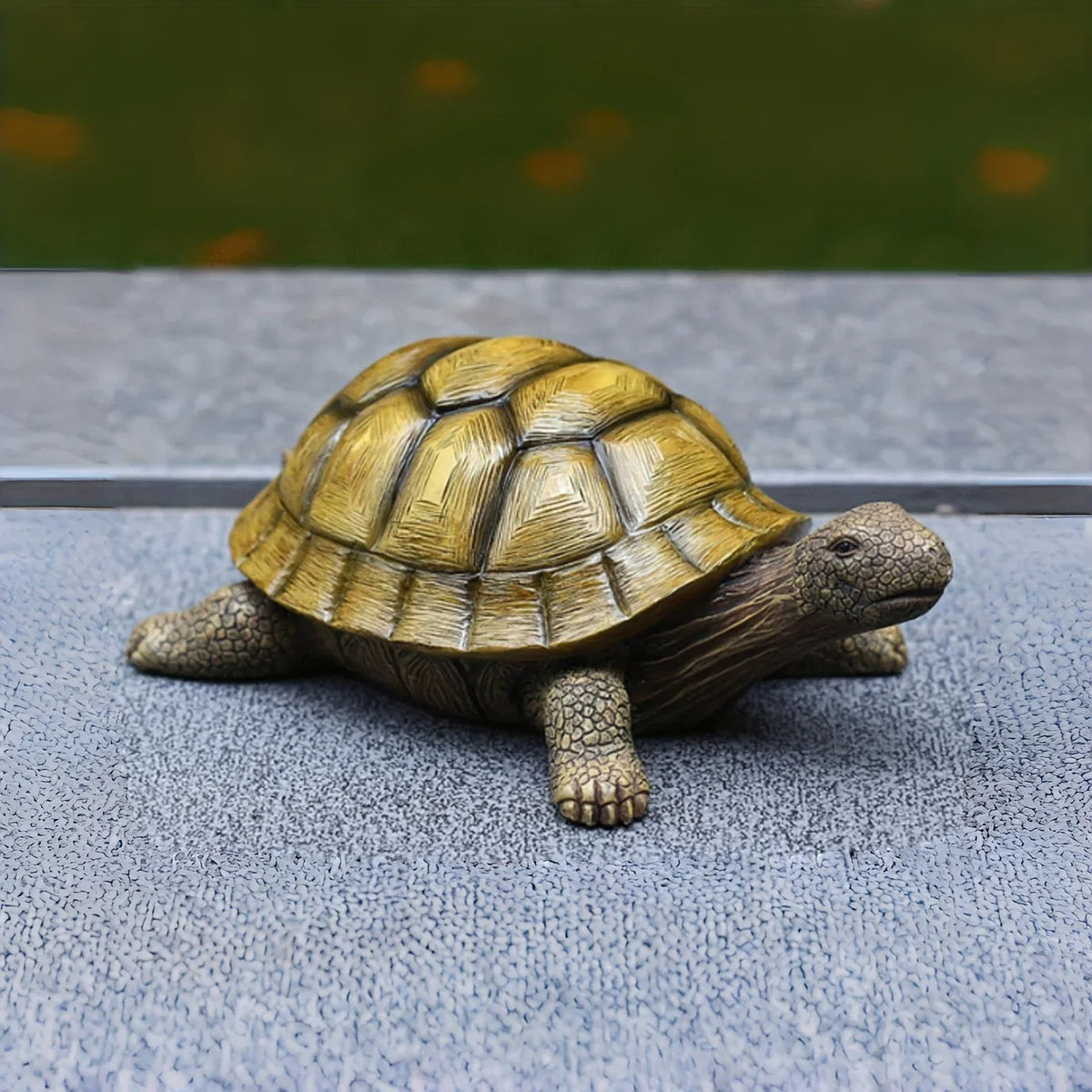 Artistic Resin Turtle Garden Statue for Outdoor Decor