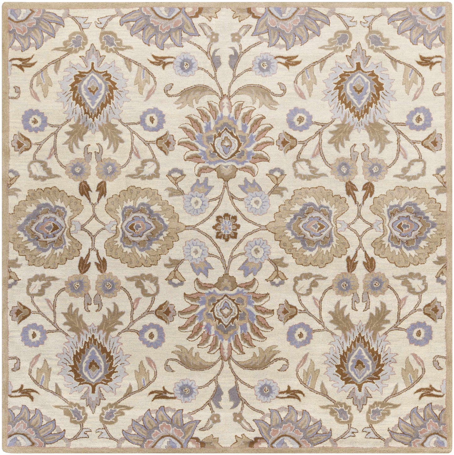 Conesus Hand Tufted Ivory 1109 Wool Rug