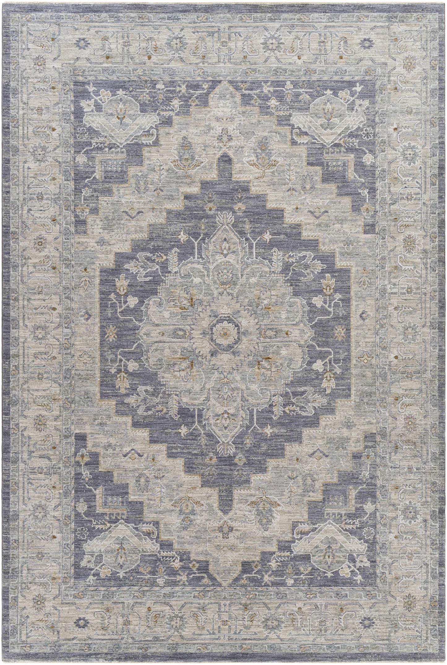 Sema Blue Medallion Rug