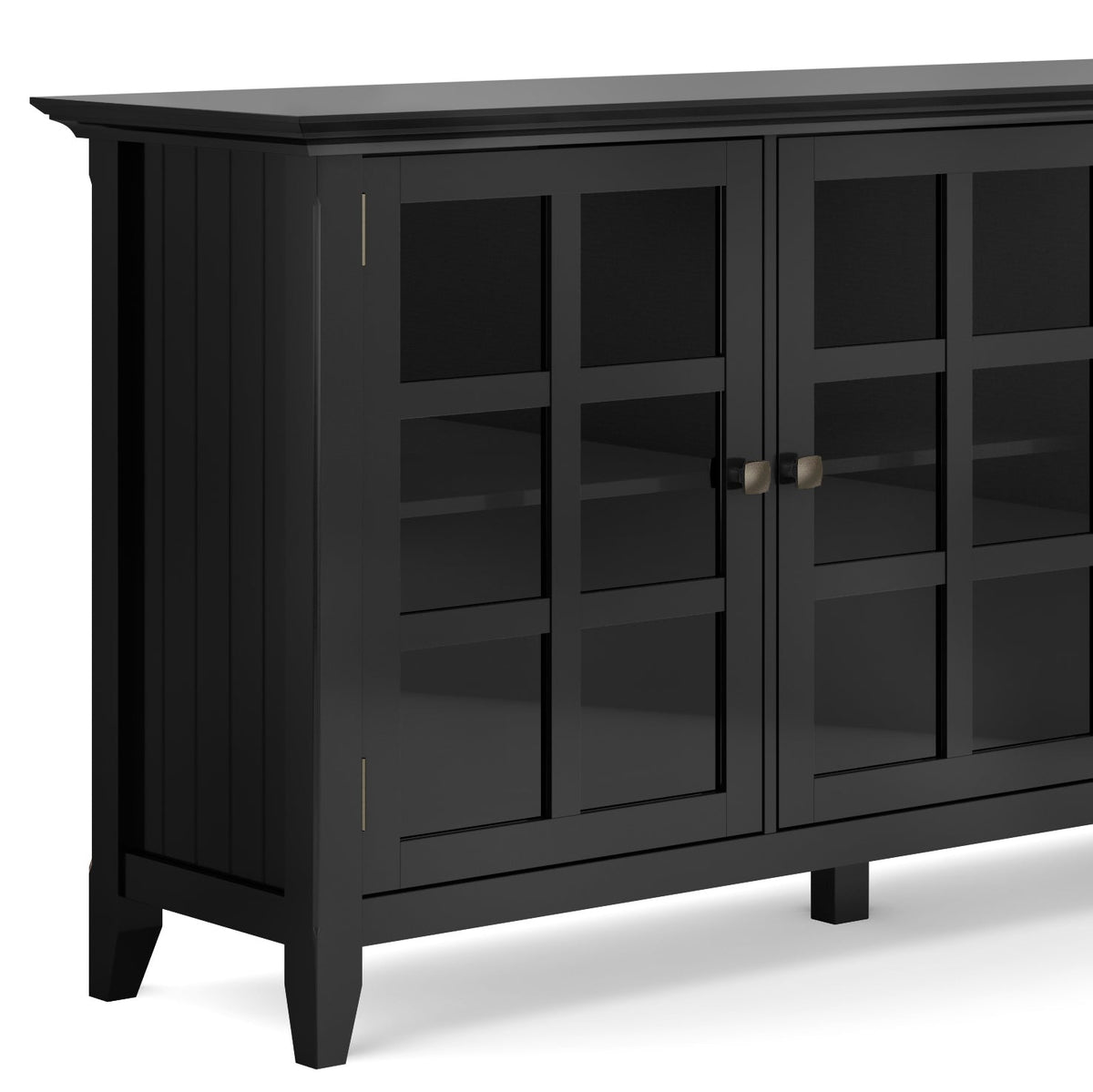 Acadian 62 Inch Wide Solid Wood Wide Storage Cabinet