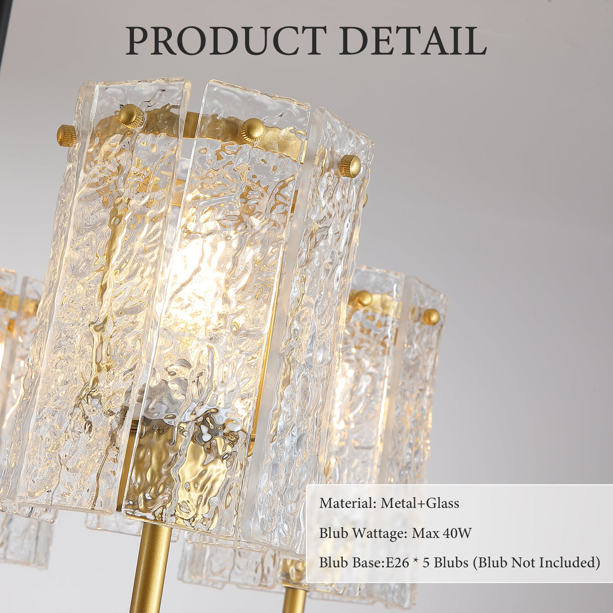 Modern 5-Light Chandelier