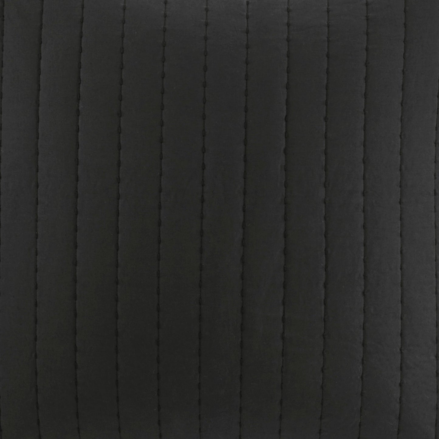 Cotton Quilted Euro Sham Black Euro Sham