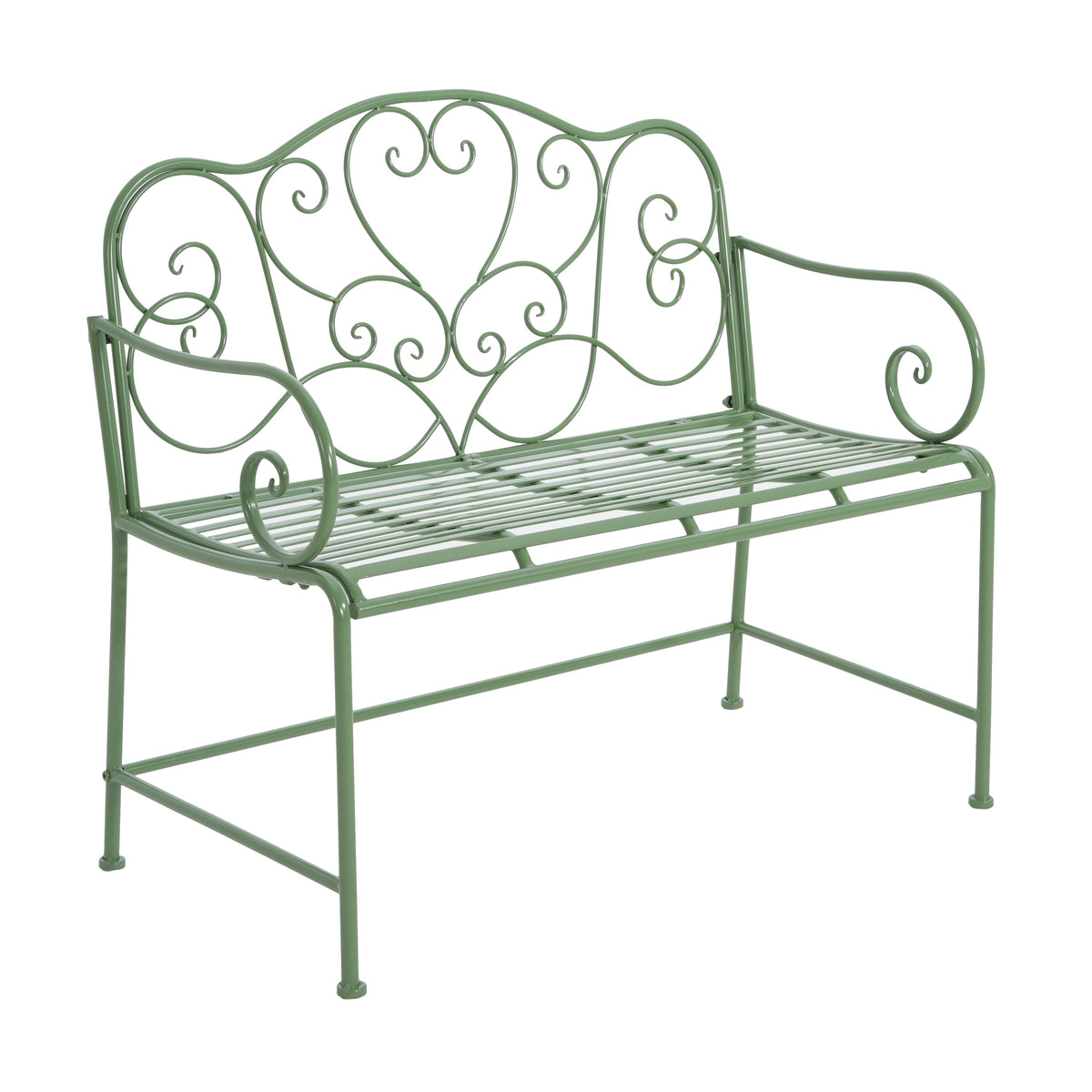 Outdoor Garden Bench - Green