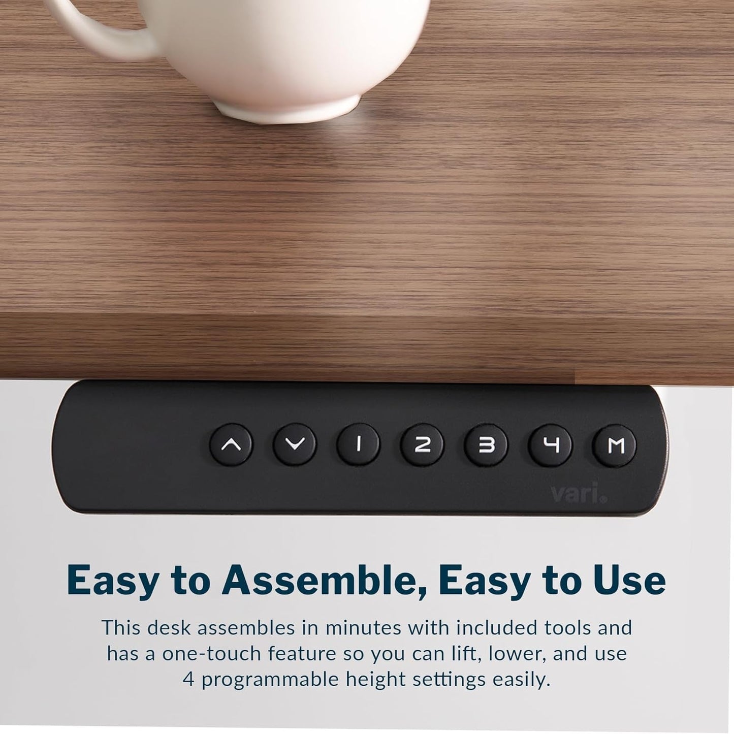 Electric Standing Desk 60x30 Memory Presets Studio