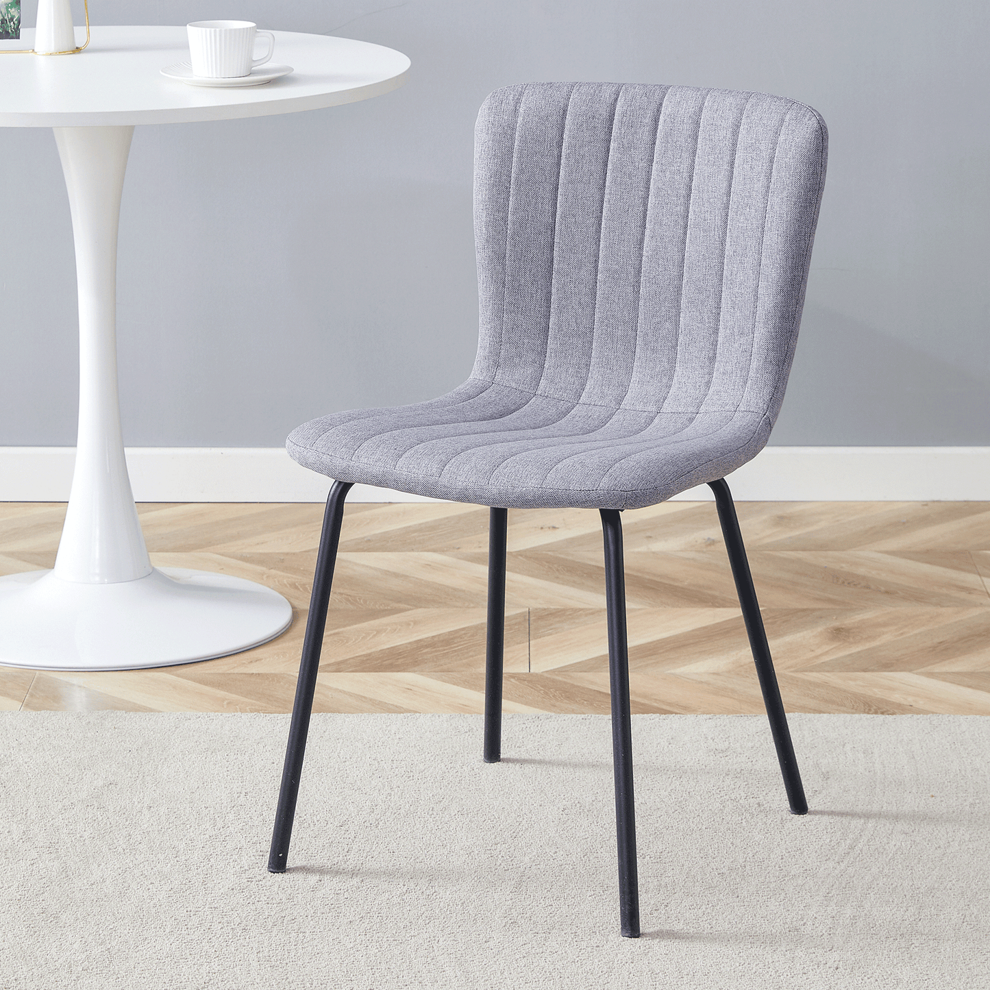 Luxury Minimalist Chairs - Set of 4 High Quality Dining Chairs