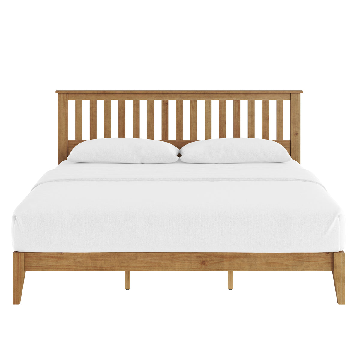 Malinda Mission Style King Panel Bed