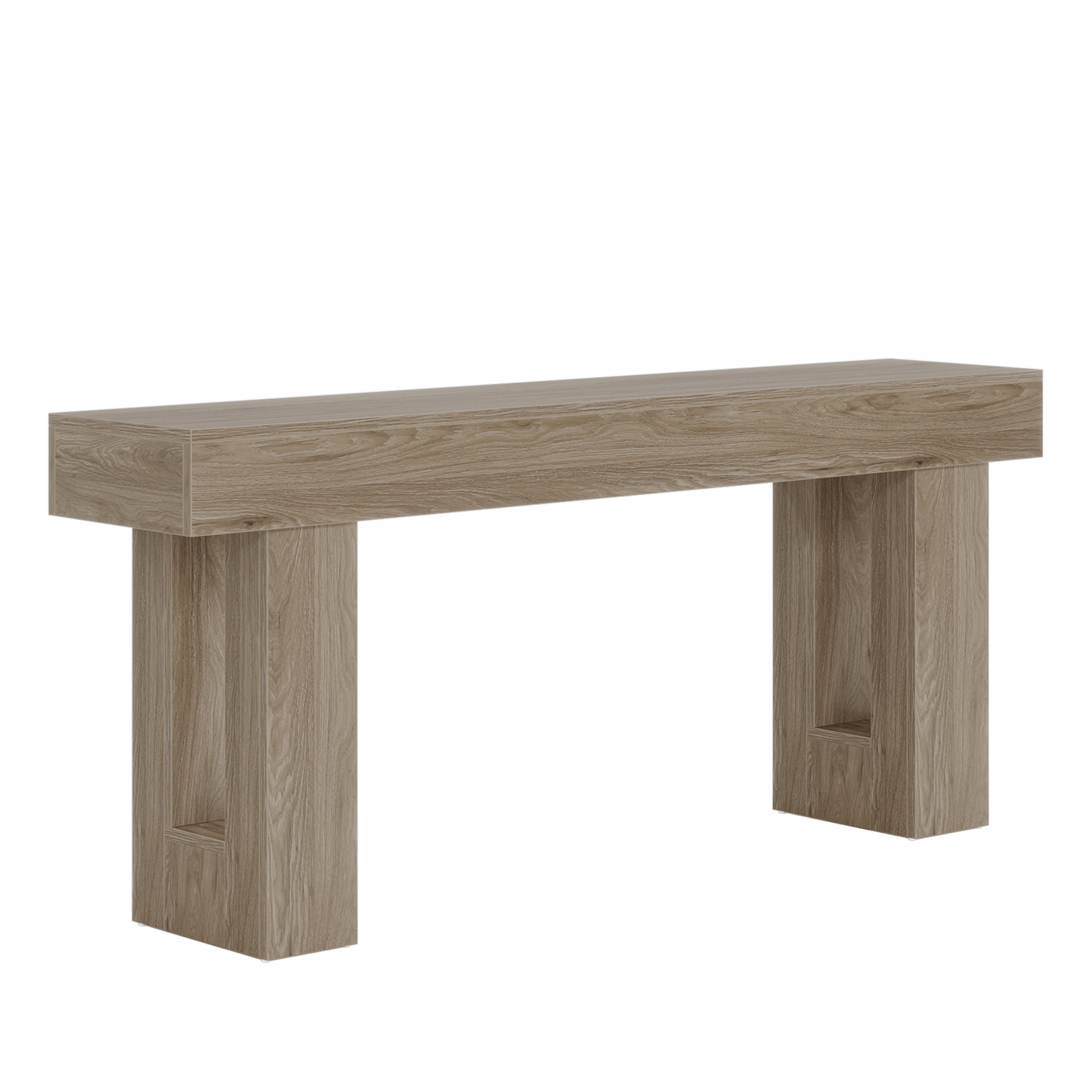 63 Inches Farmhouse Console Table