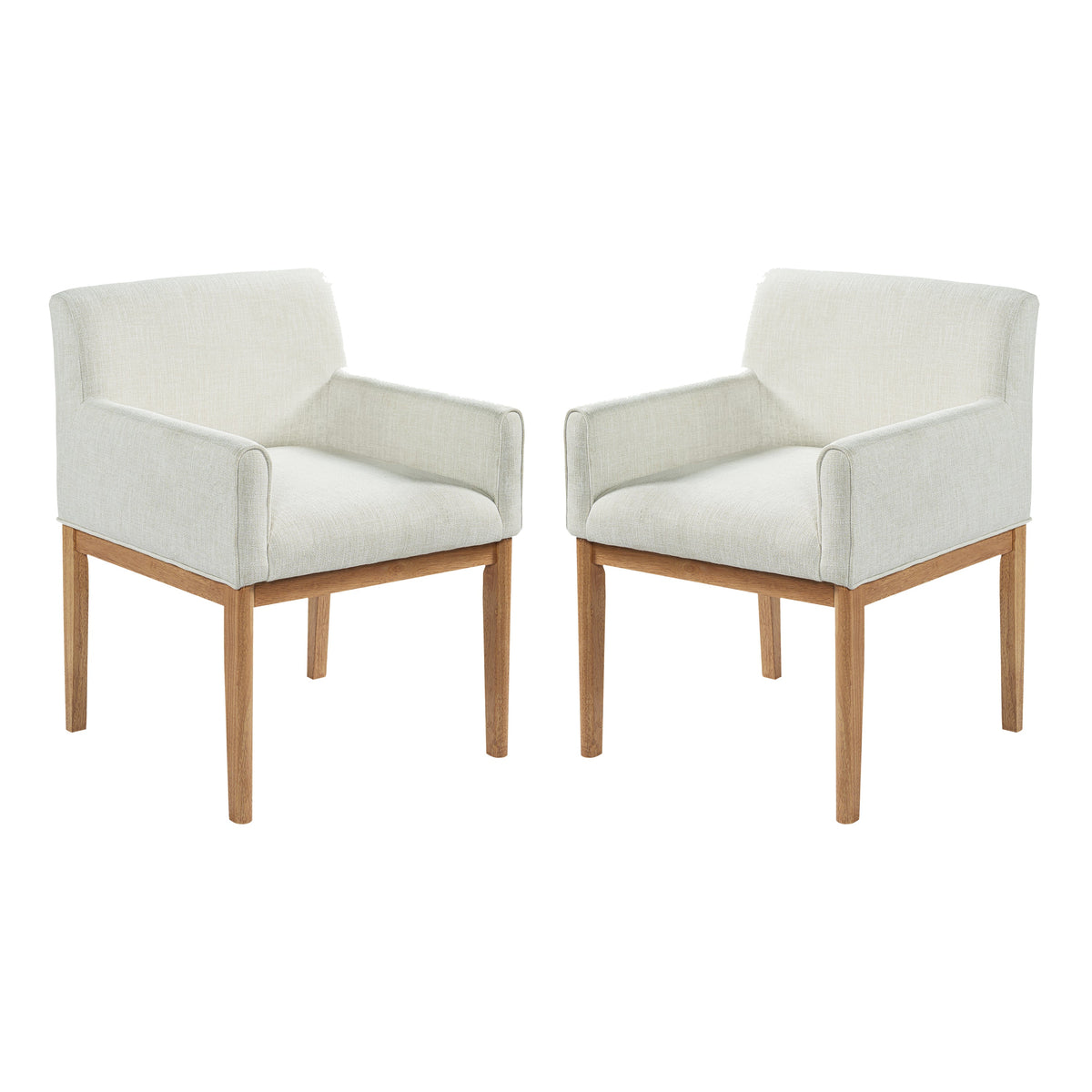 Modern Upholstered Dining Chair Set of 2