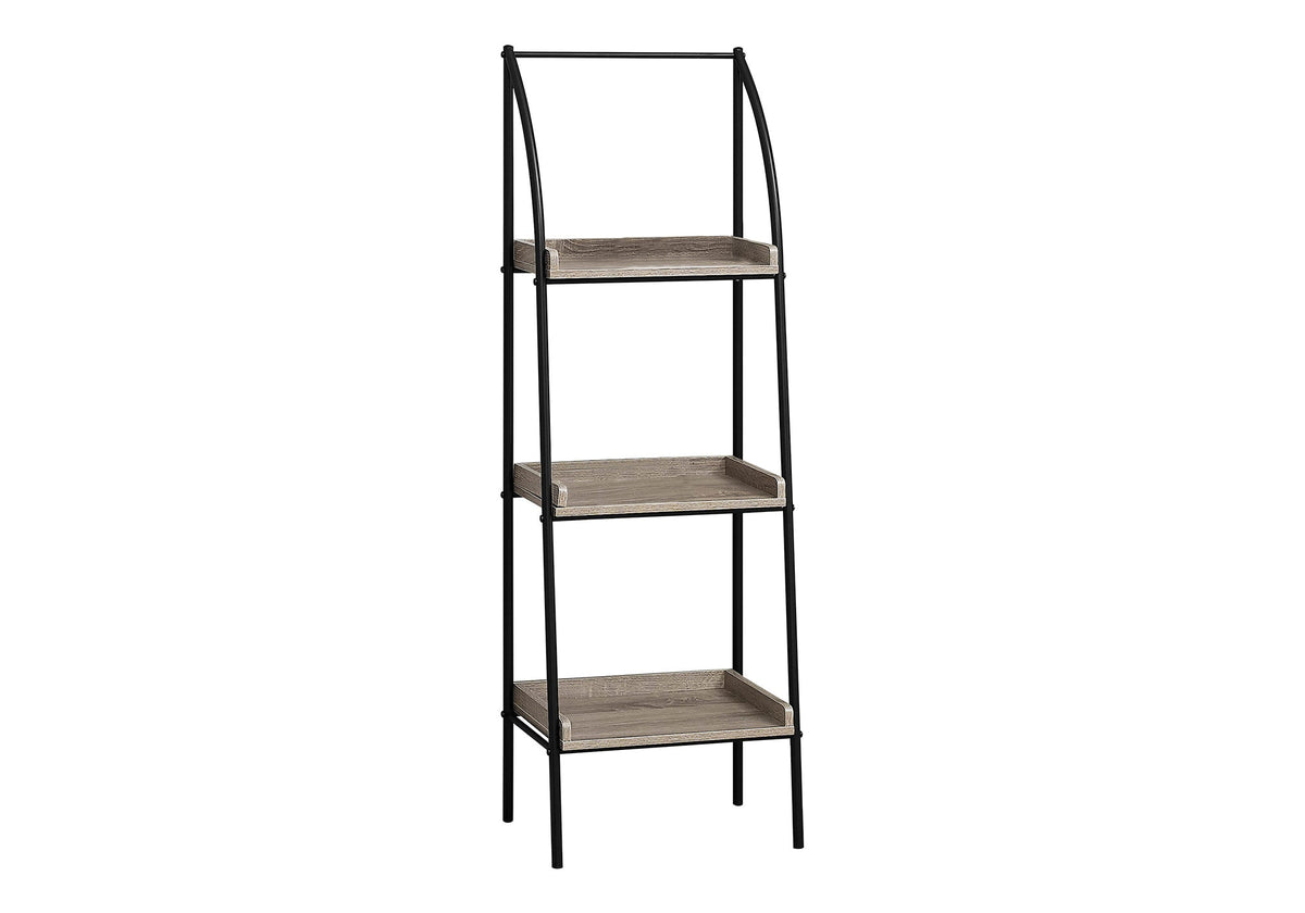 3-Tier Corner Bookshelf for Office and Bedroom