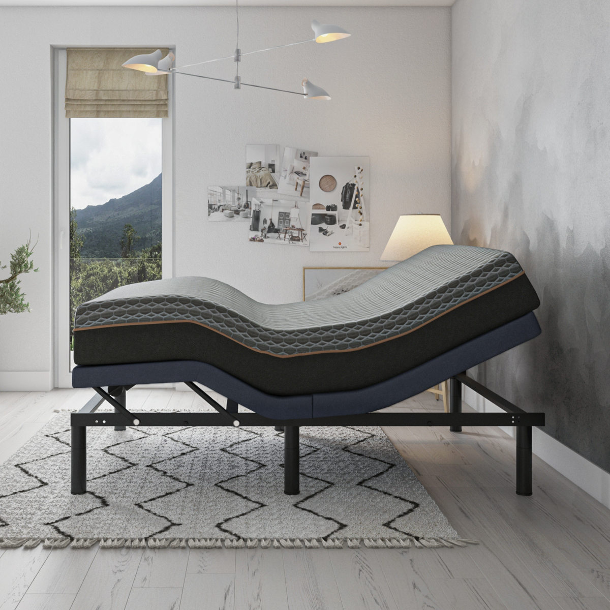 BT3000 Twin XL Adjustable Bed Base With Head and Foot Position Adjustment