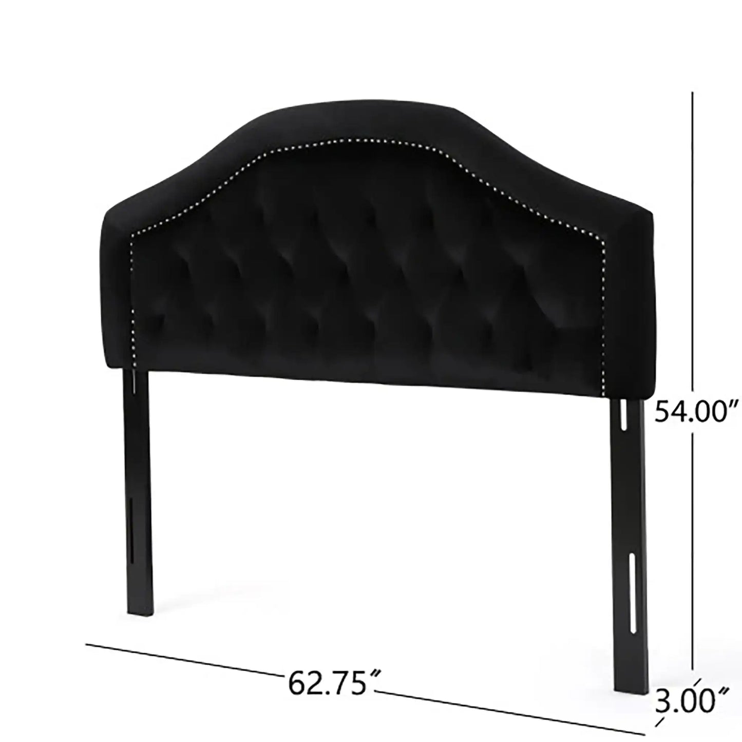 Kaarina - Contemporary Tufted Fabric Headboard
