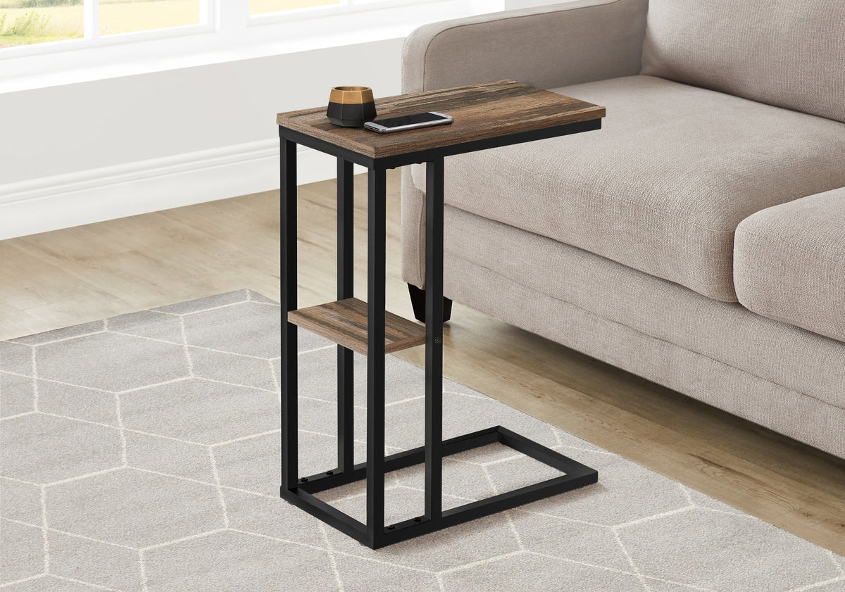 C-Shaped Accent Table