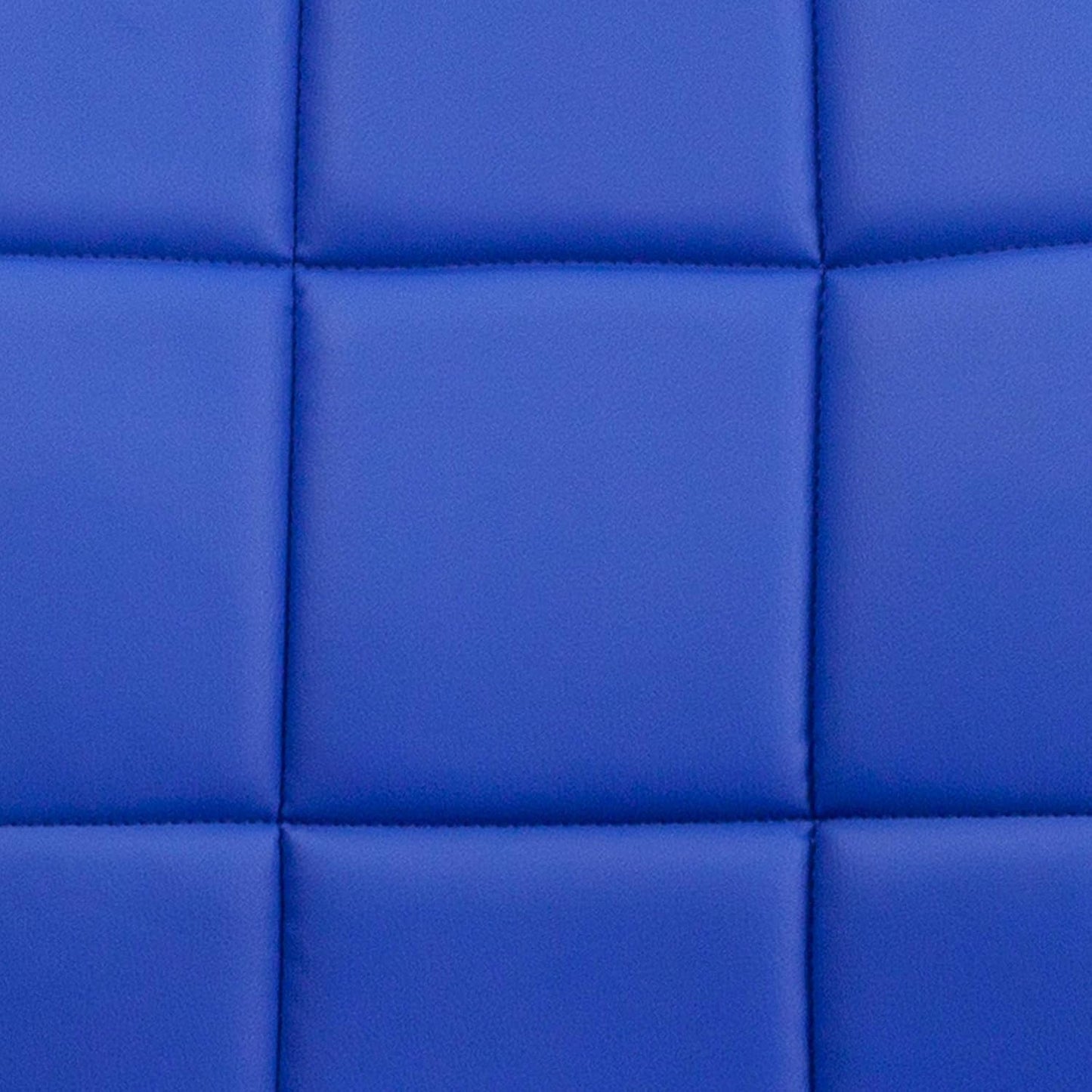 Clayton Blue Mid Back Quilted Vinyl Swivel Office Chair