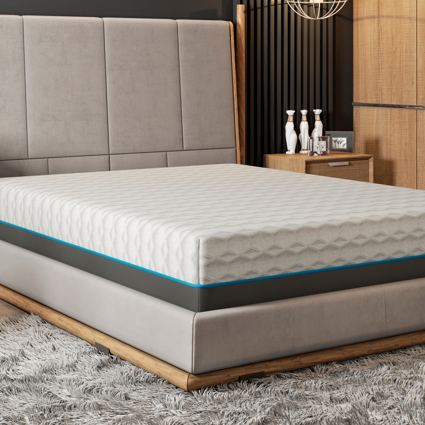 Copper Lux Twin XL Soft Memory Foam Mattress