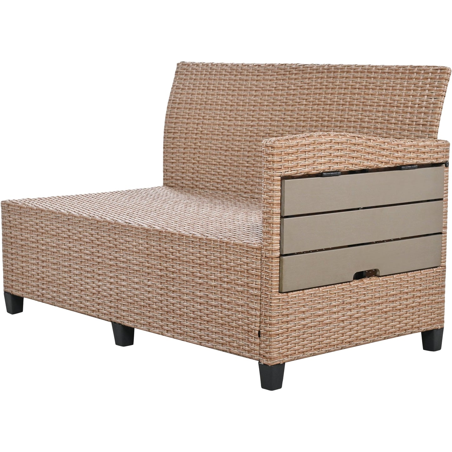 TOMAX 5-Piece Outdoor Patio Rattan Sofa Set