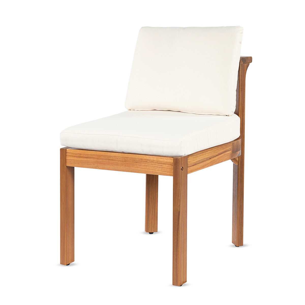 Acacia Wood Outdoor Dining Chair Set of 2