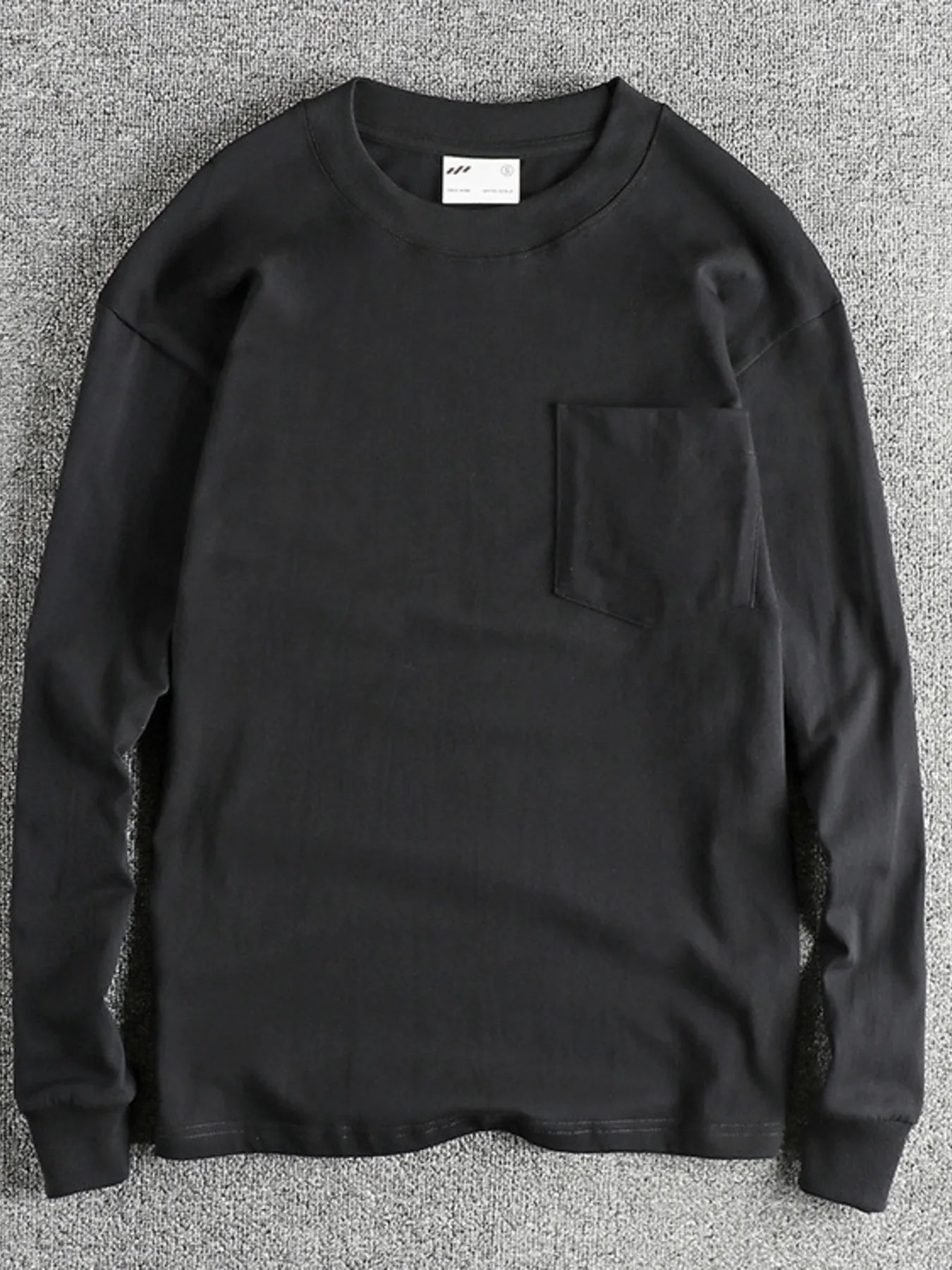Long Sleeve Pocket T-Shirt