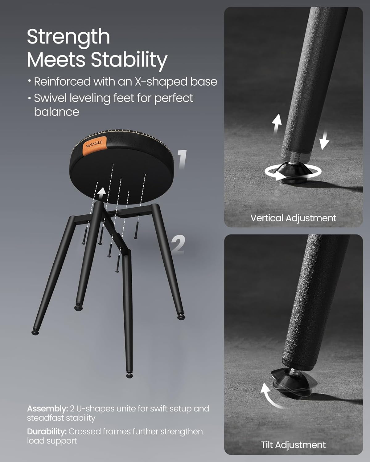 Dining Chairs Ink Black 19 Inch Tall Set Of 2 Sturdy