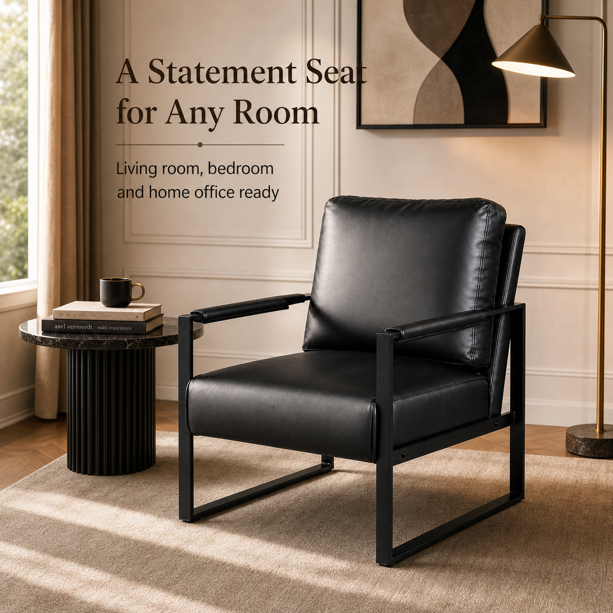 Classic Mid Century Modern Accent Chair