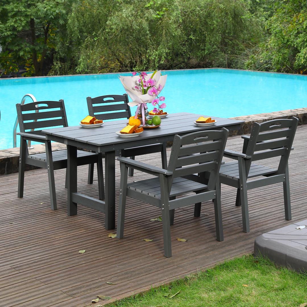 HDPE Outdoor Patio Dining Set